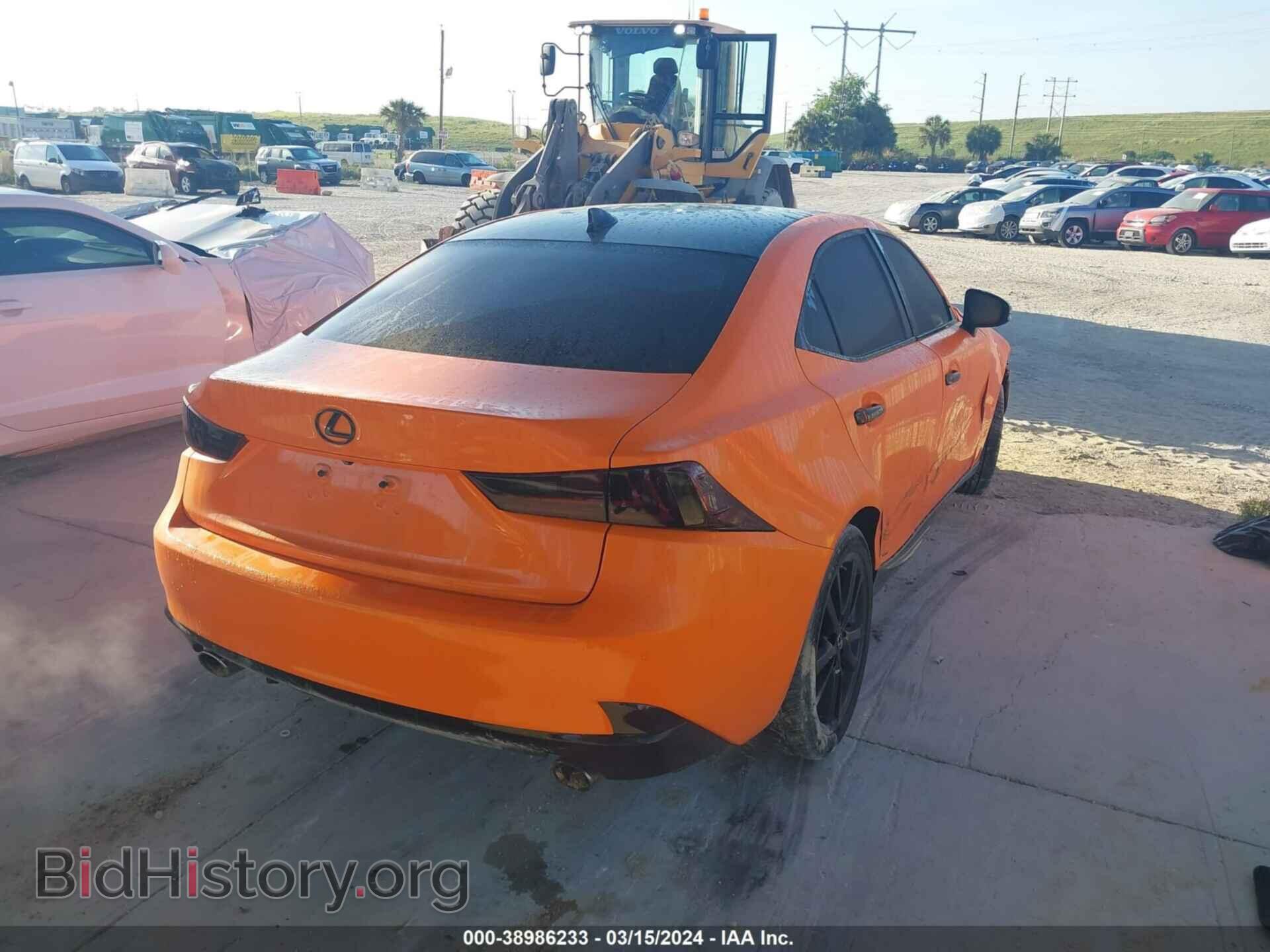 2014 LEXUS IS 250 - VIN: JTHBF1D29E5001441 - Фото 4