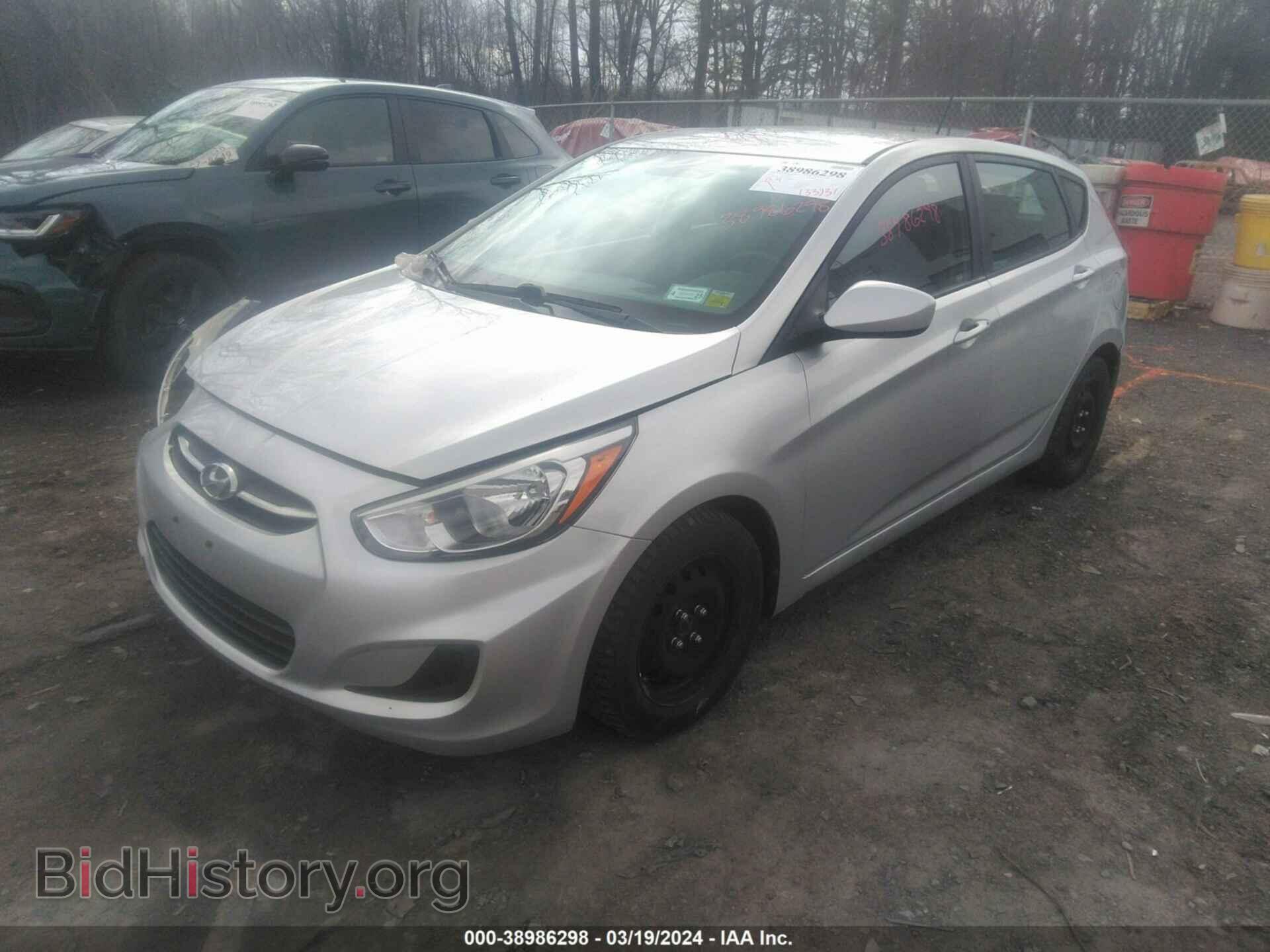 2017 HYUNDAI ACCENT - VIN: KMHCT5AEXHU340929 - Фото 2