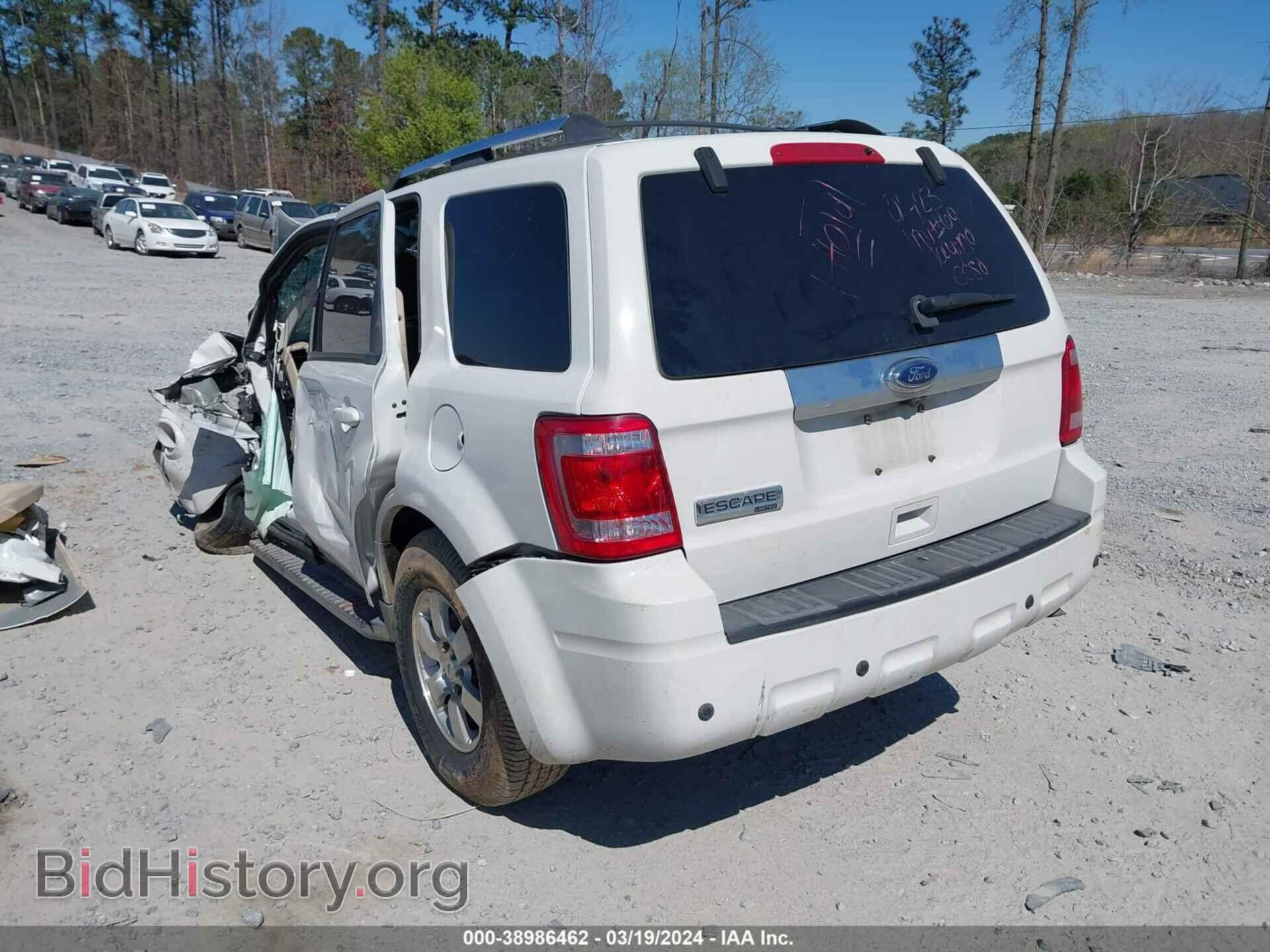 2010 FORD ESCAPE - VIN: 1FMCU0E76AKC04598 - Фото 3