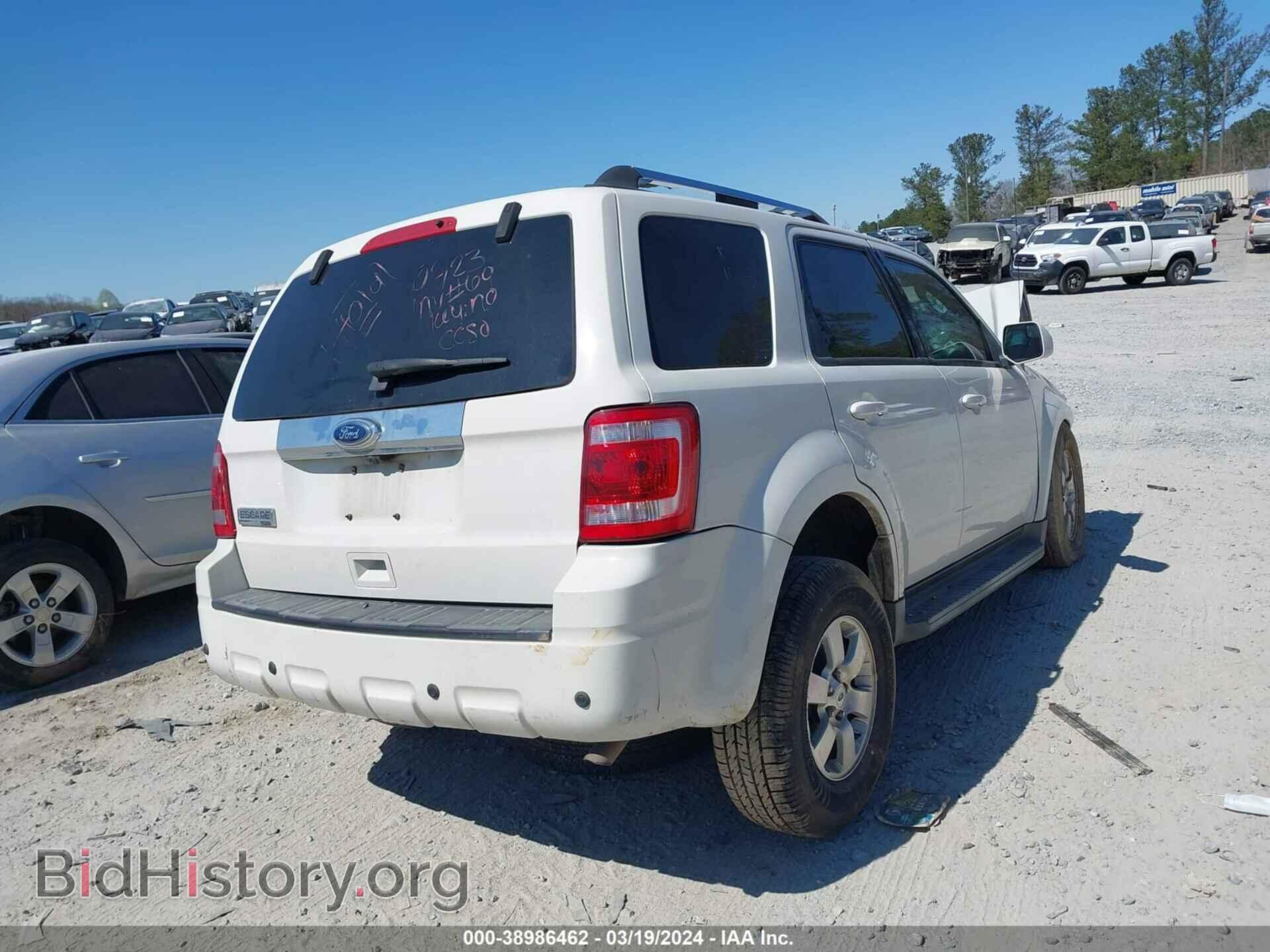 2010 FORD ESCAPE - VIN: 1FMCU0E76AKC04598 - Фото 4
