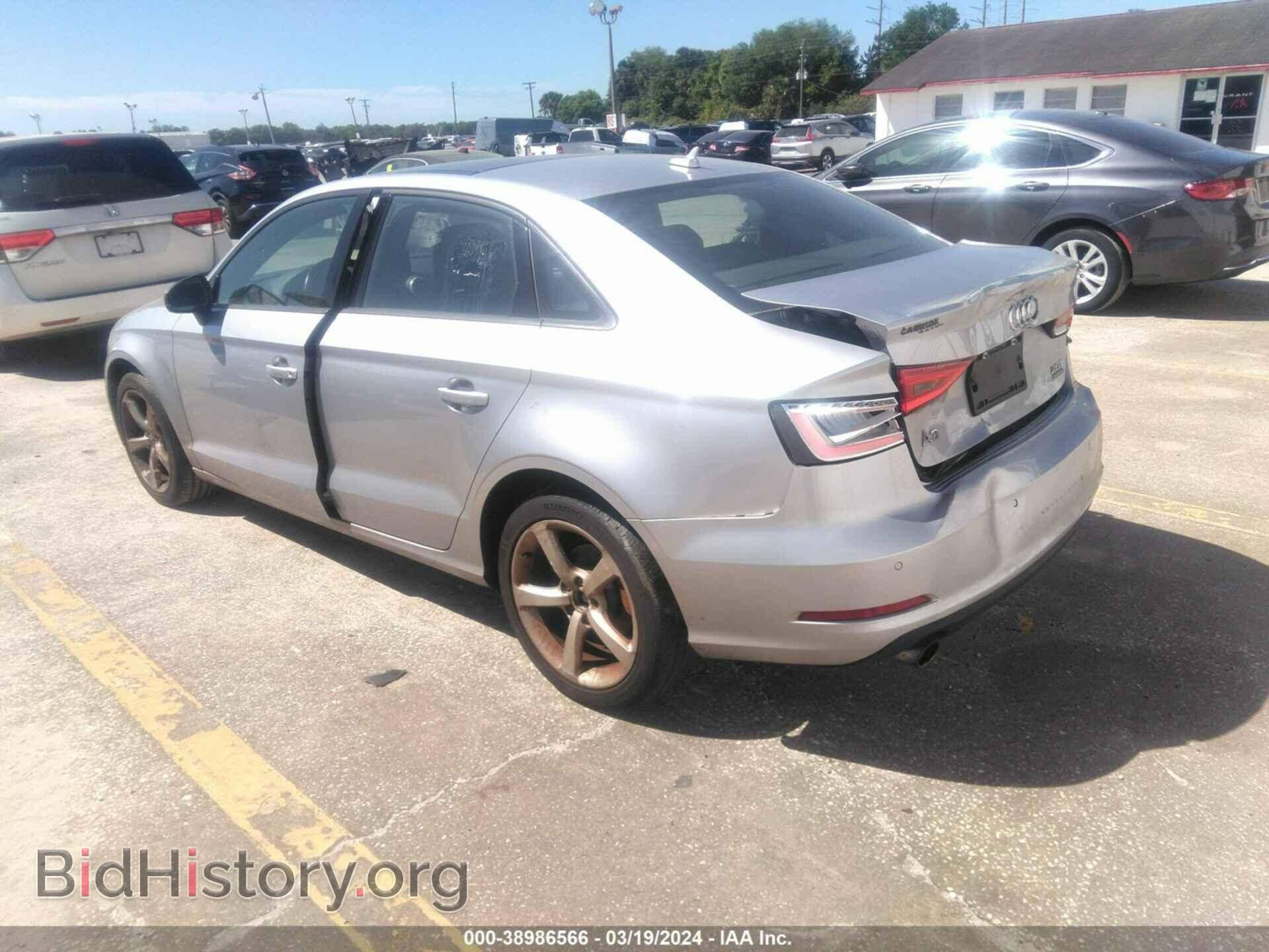 2016 AUDI A3 - VIN: WAUB8GFF5G1071010 - Фото 3