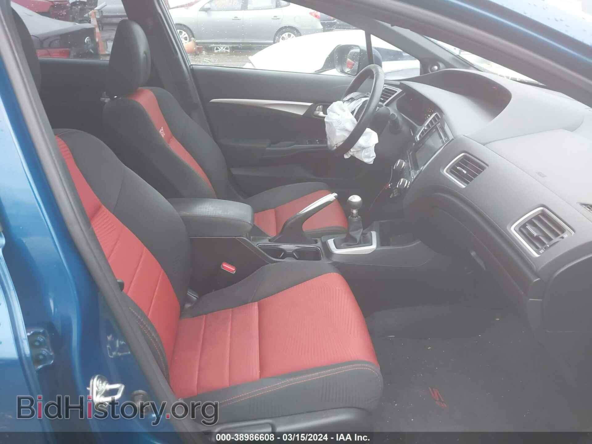 2015 HONDA CIVIC - VIN: 2HGFB6E59FH706238 - Фото 5