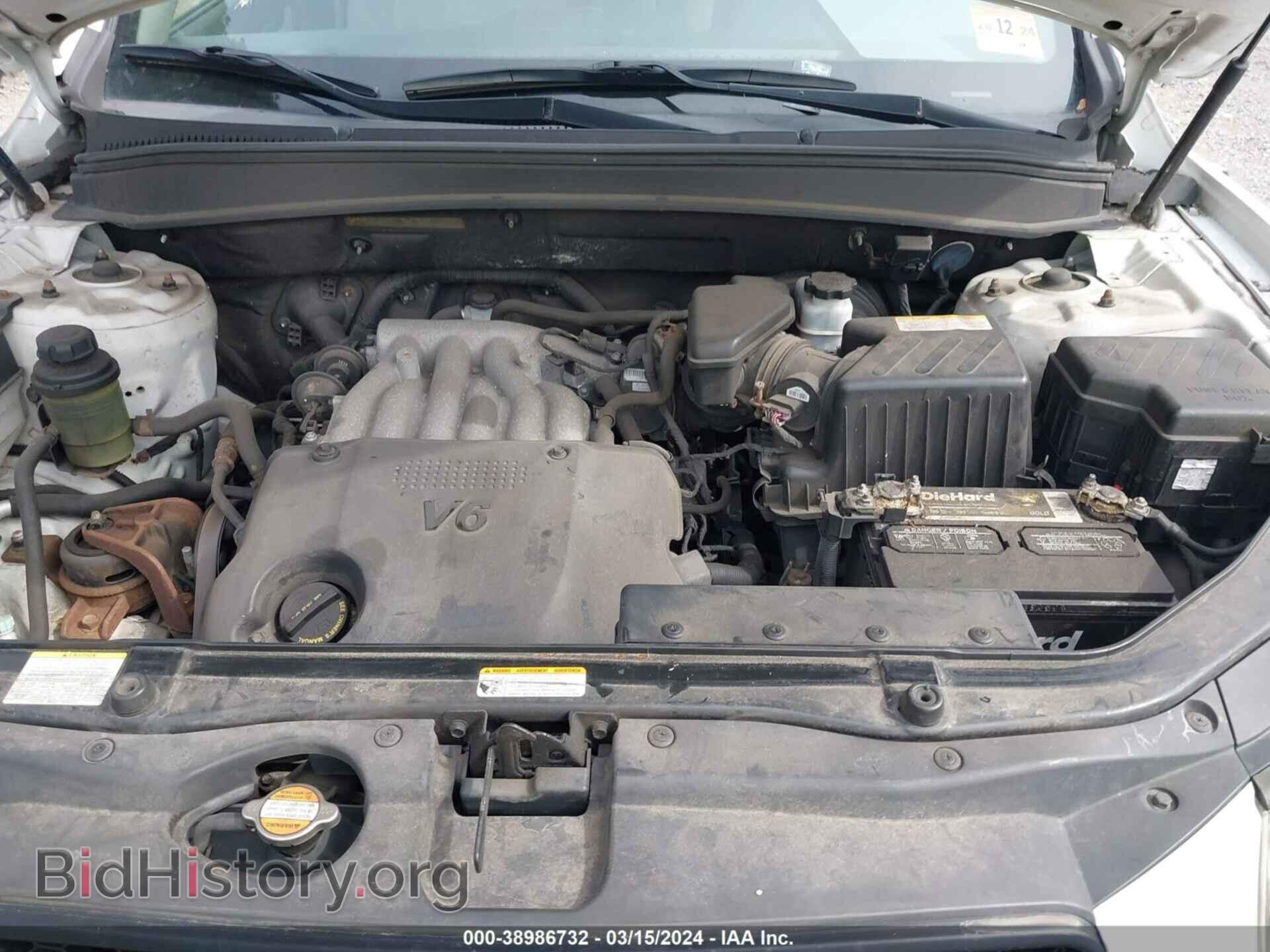 2009 HYUNDAI SANTA FE - VIN: 5NMSG73D49H256134 - Фото 10