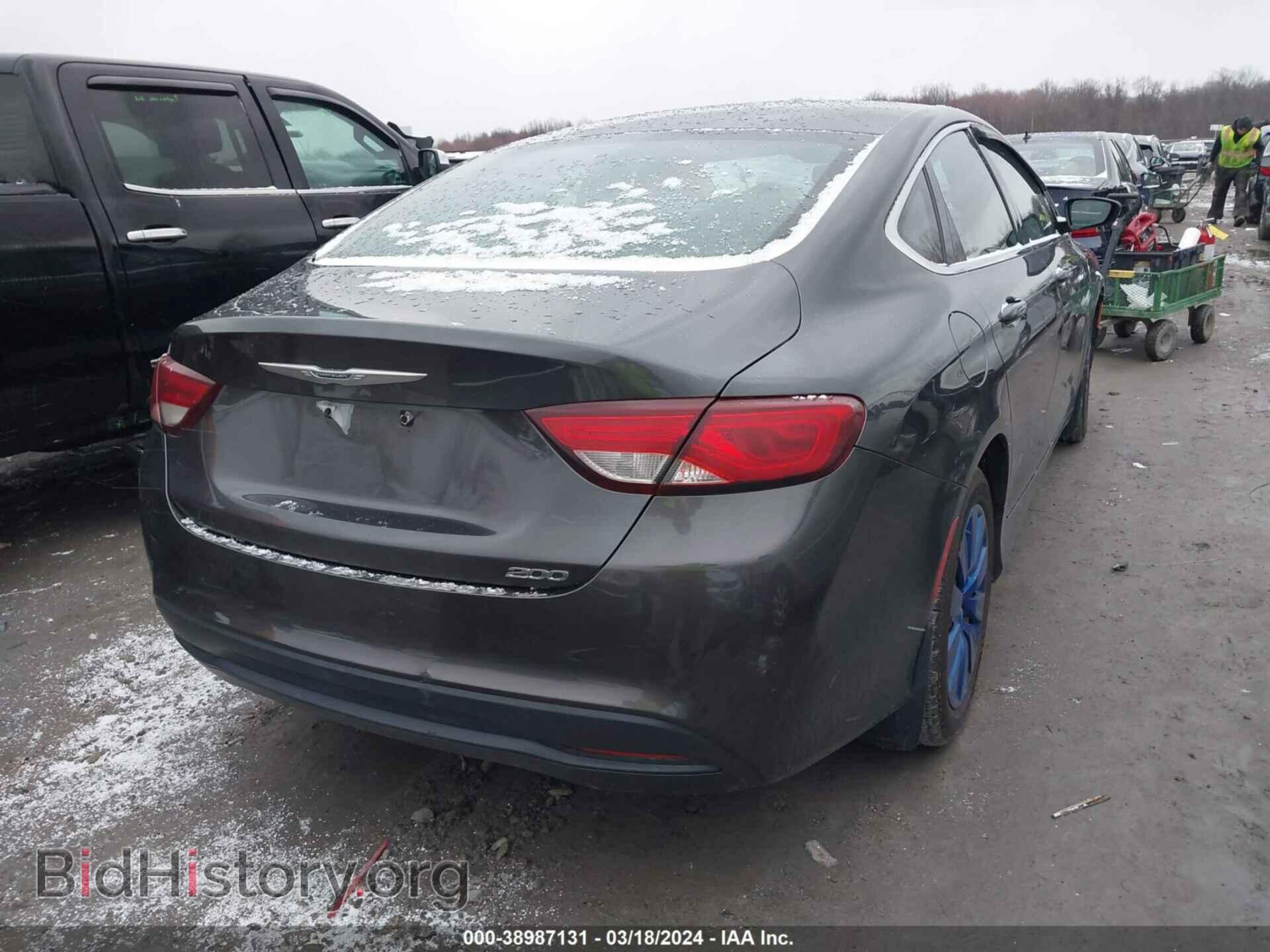 2016 CHRYSLER 200 - VIN: 1C3CCCFB6GN156186 - Фото 4