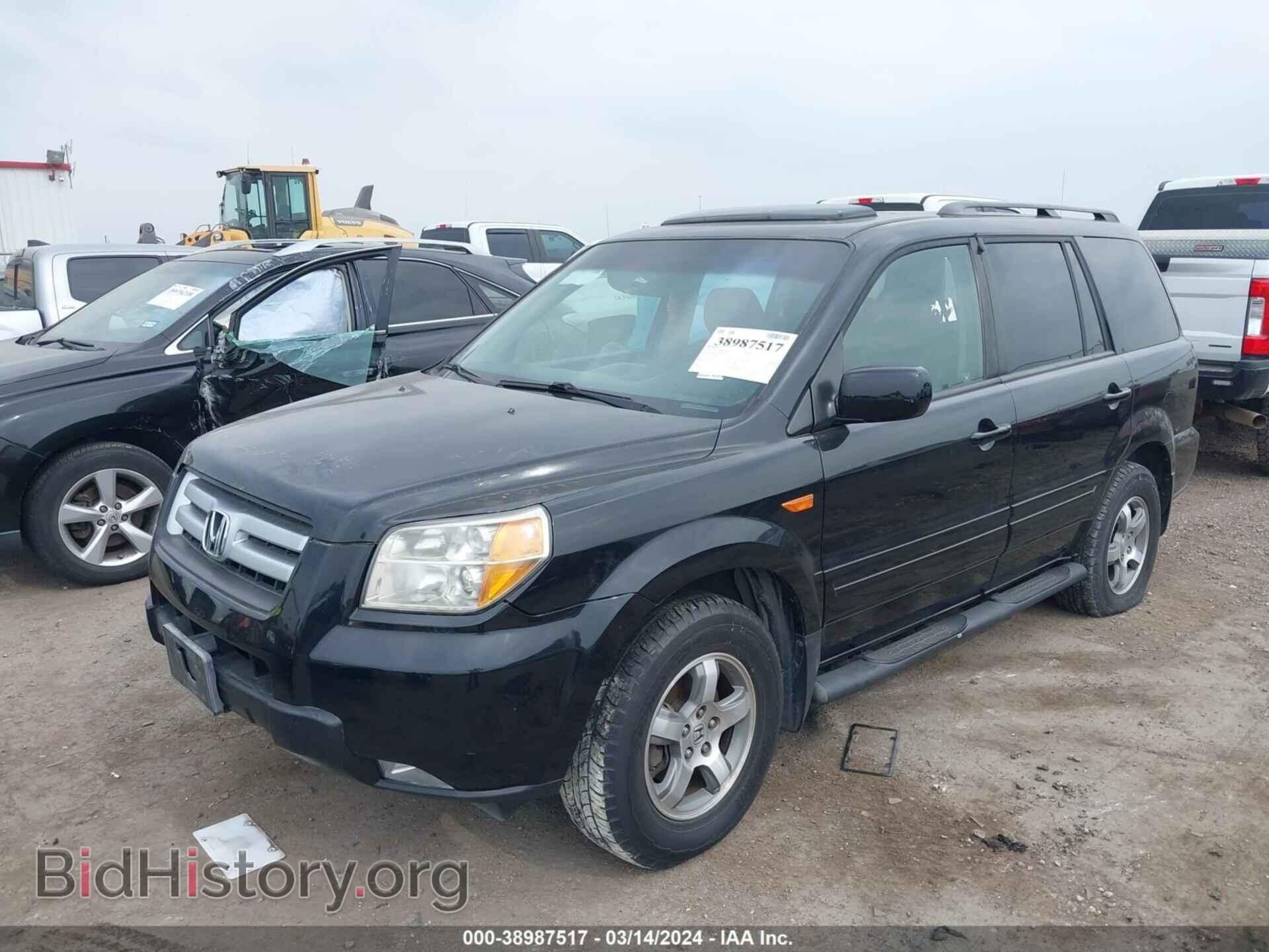 2007 HONDA PILOT - VIN: 5FNYF285X7B033175 - Фото 2
