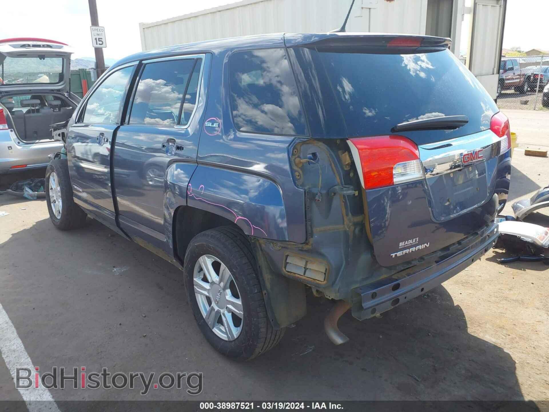 2014 GMC TERRAIN - VIN: 2GKFLVEK1E6351981 - Фото 3