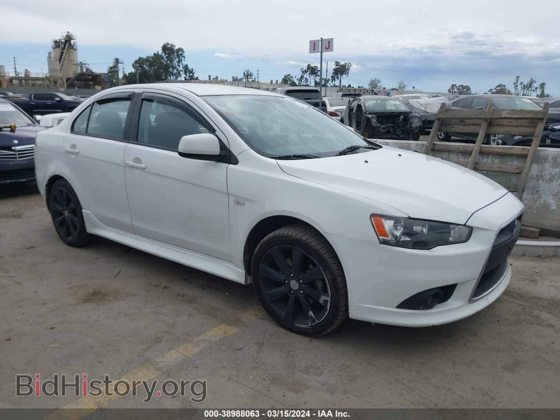 Photo JA32U8FW4CU014177 - MITSUBISHI LANCER 2012