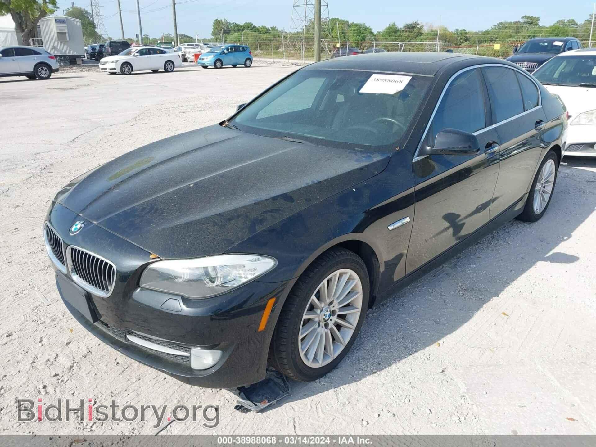 2011 BMW 535I - VIN: WBAFR7C56BC608121 - Фото 2
