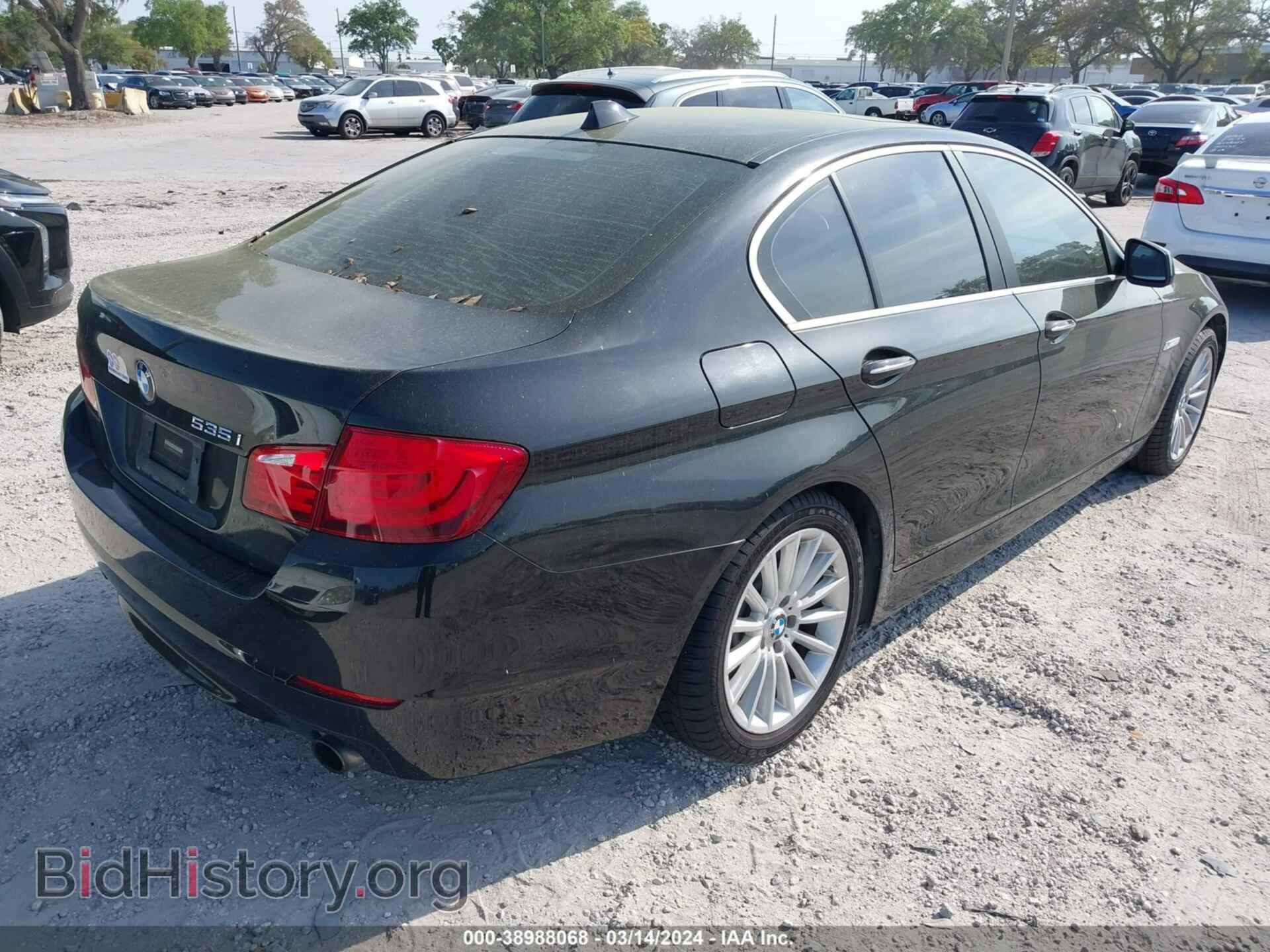 2011 BMW 535I - VIN: WBAFR7C56BC608121 - Фото 4
