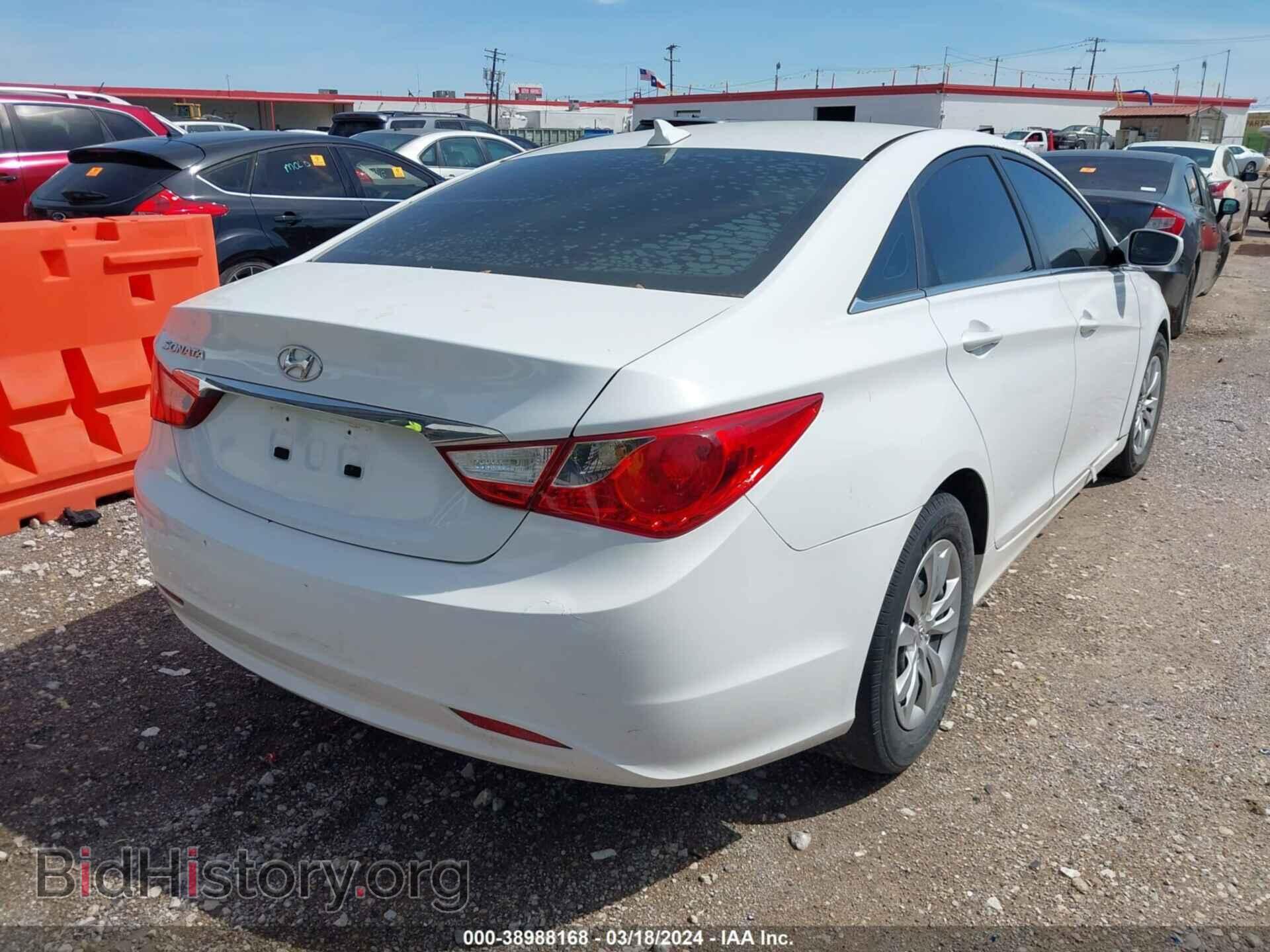 2012 HYUNDAI SONATA - VIN: 5NPEB4AC3CH324549 - Фото 4