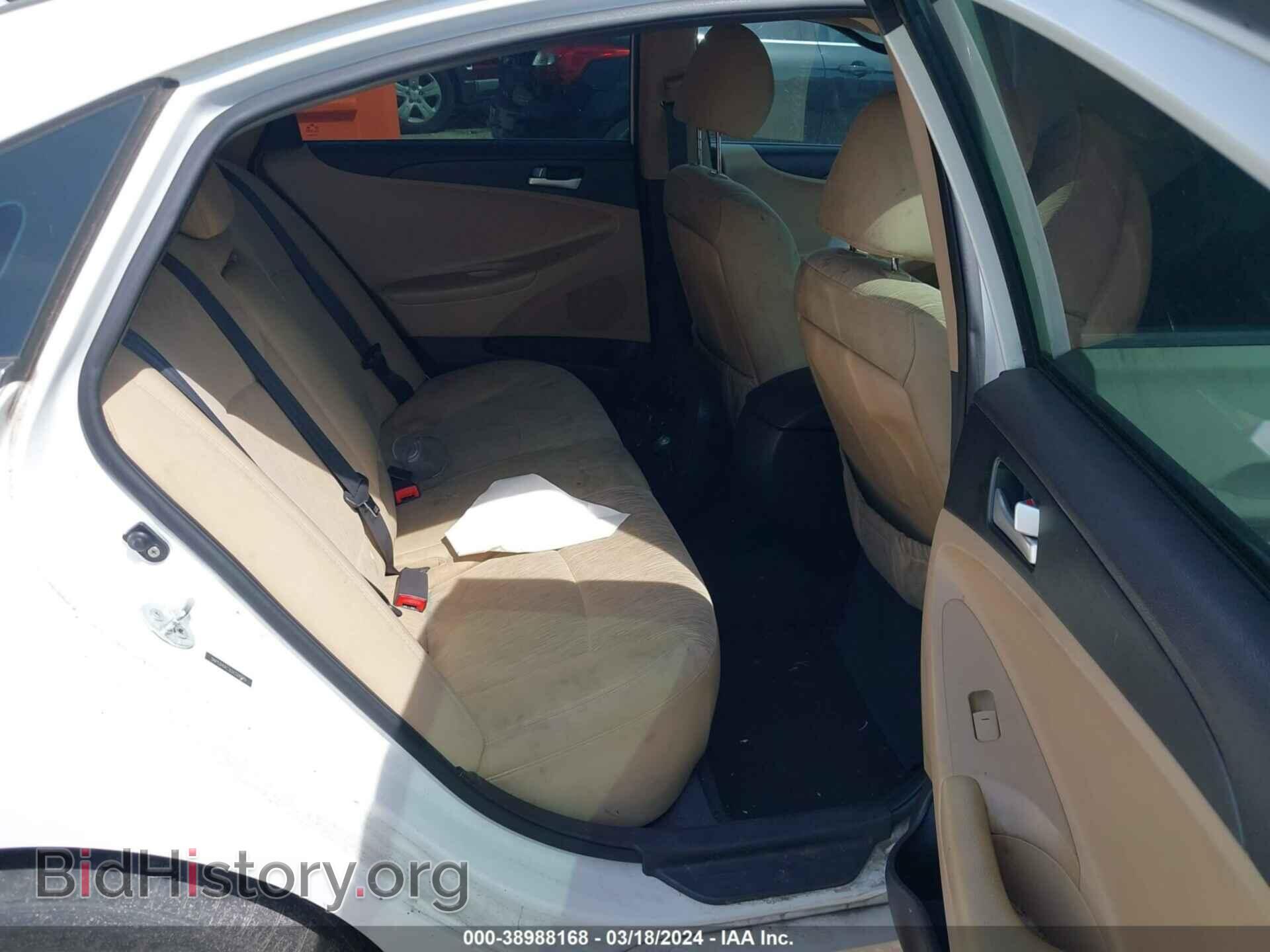 2012 HYUNDAI SONATA - VIN: 5NPEB4AC3CH324549 - Фото 8