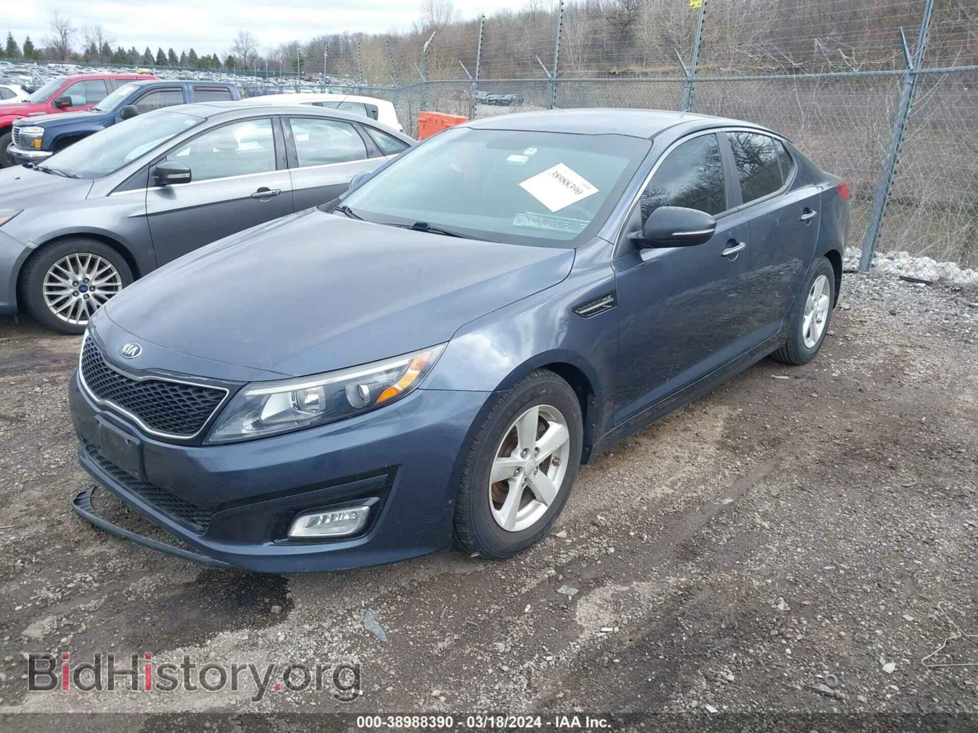2015 KIA OPTIMA - VIN: KNAGM4A73F5568970 - Фото 2