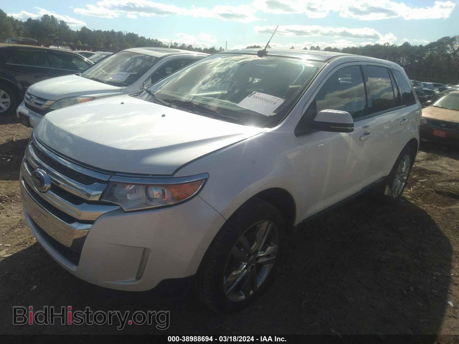 2014 FORD EDGE - VIN: 2FMDK3JC9EBA24076 - Фото 2