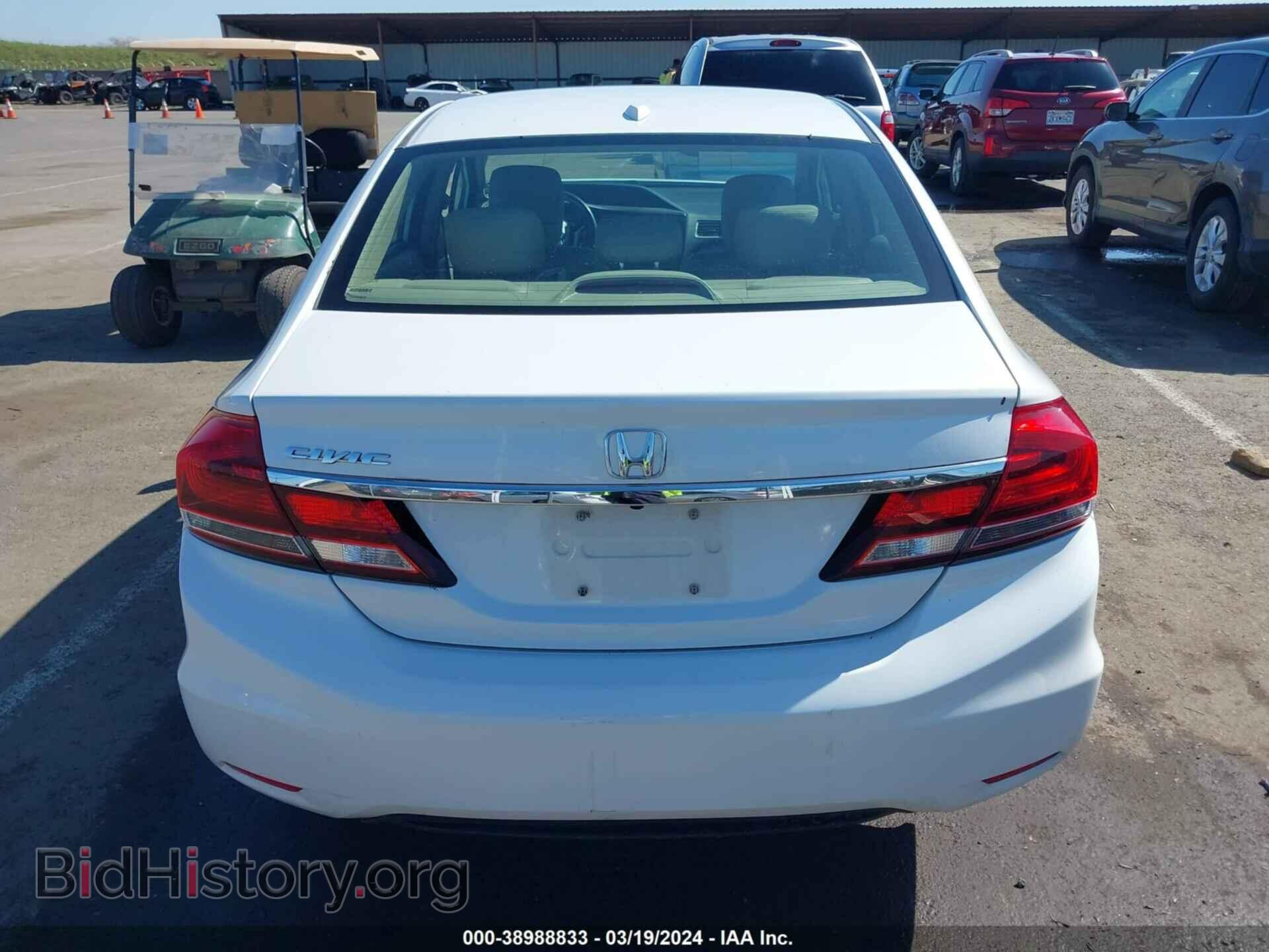 2013 HONDA CIVIC - VIN: 19XFB2F94DE234581 - Photo 16