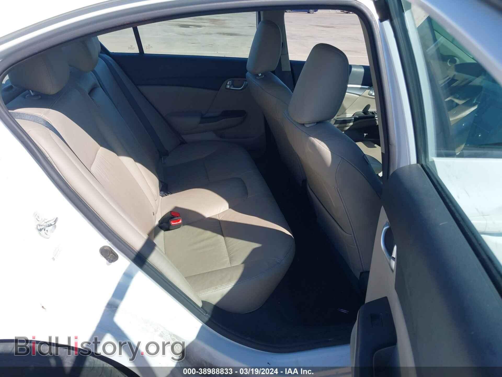 2013 HONDA CIVIC - VIN: 19XFB2F94DE234581 - Photo 8