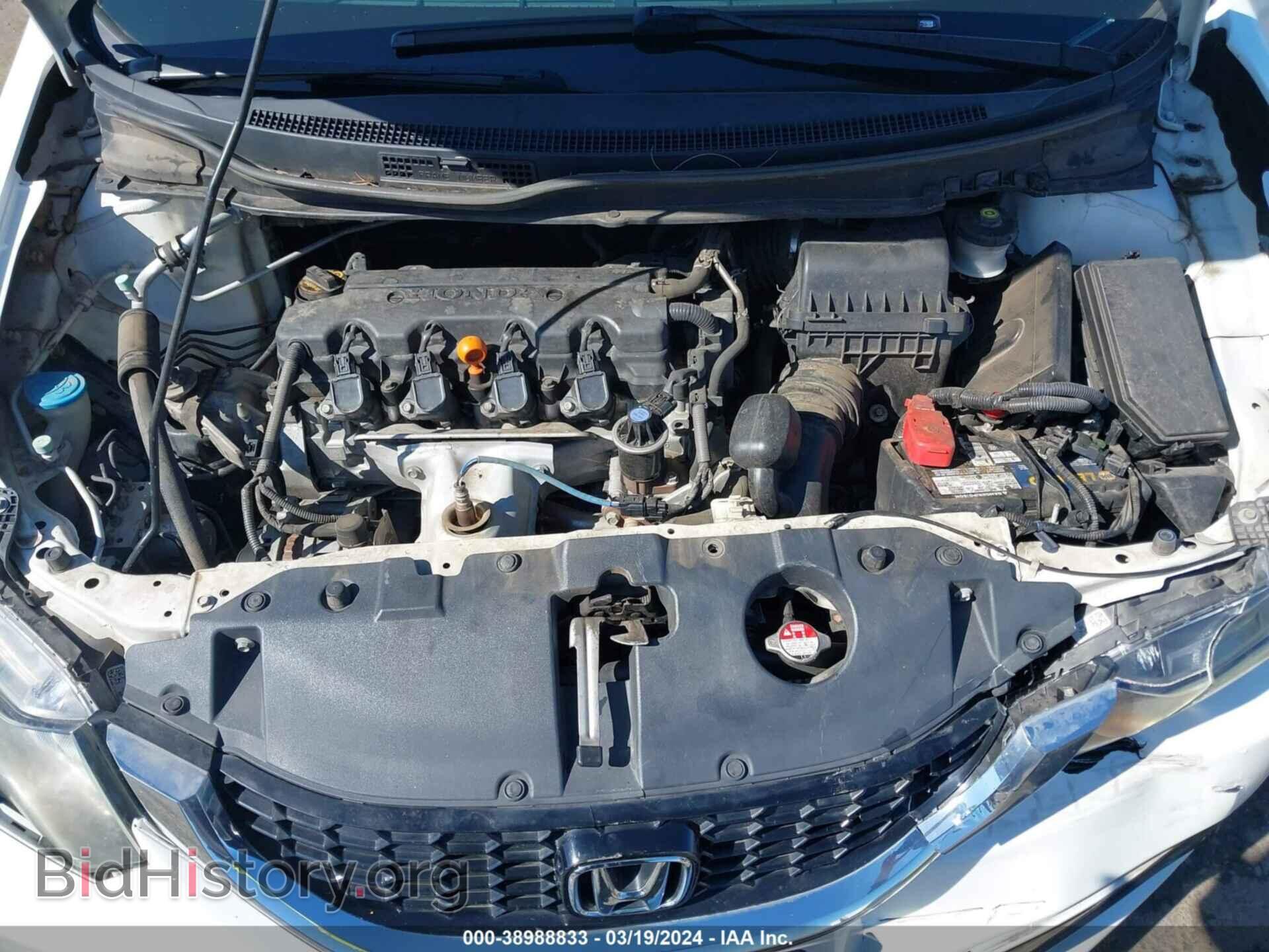 2013 HONDA CIVIC - VIN: 19XFB2F94DE234581 - Photo 10