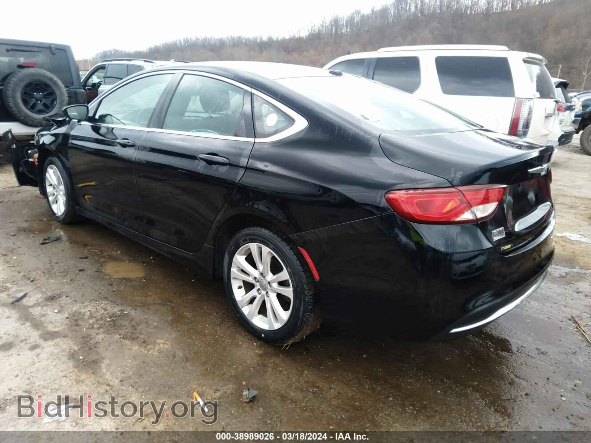 2015 CHRYSLER 200 - VIN: 1C3CCCAB4FN596137 - Фото 3