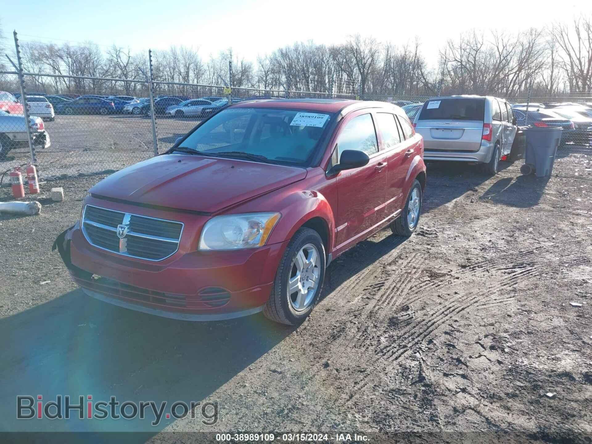 2009 DODGE CALIBER - VIN: 1B3HB48A09D182131 - Фото 2