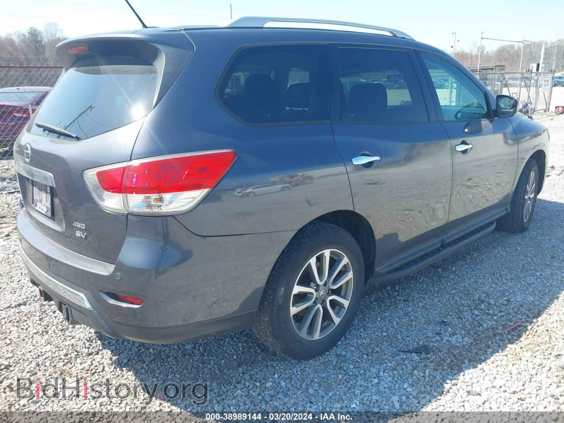 2014 NISSAN PATHFINDER - VIN: 5N1AR2MM7EC618954 - Фото 4