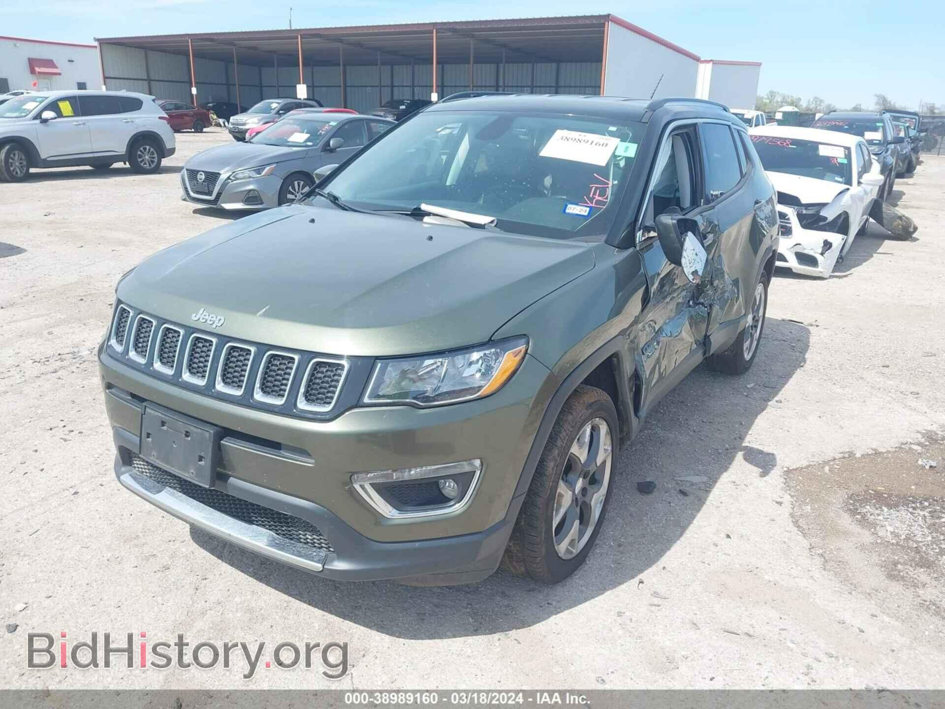 2018 JEEP COMPASS - VIN: 3C4NJDCB7JT258804 - Фото 2