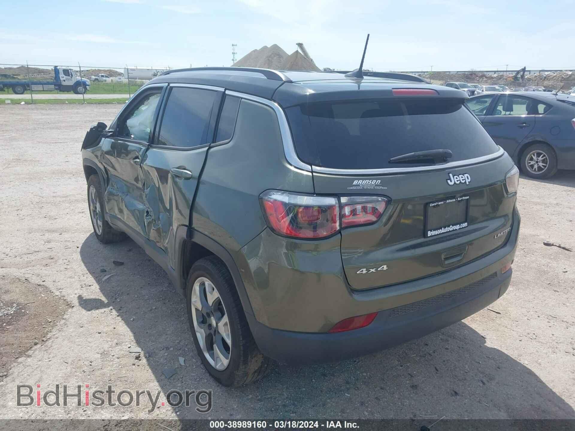 2018 JEEP COMPASS - VIN: 3C4NJDCB7JT258804 - Фото 3