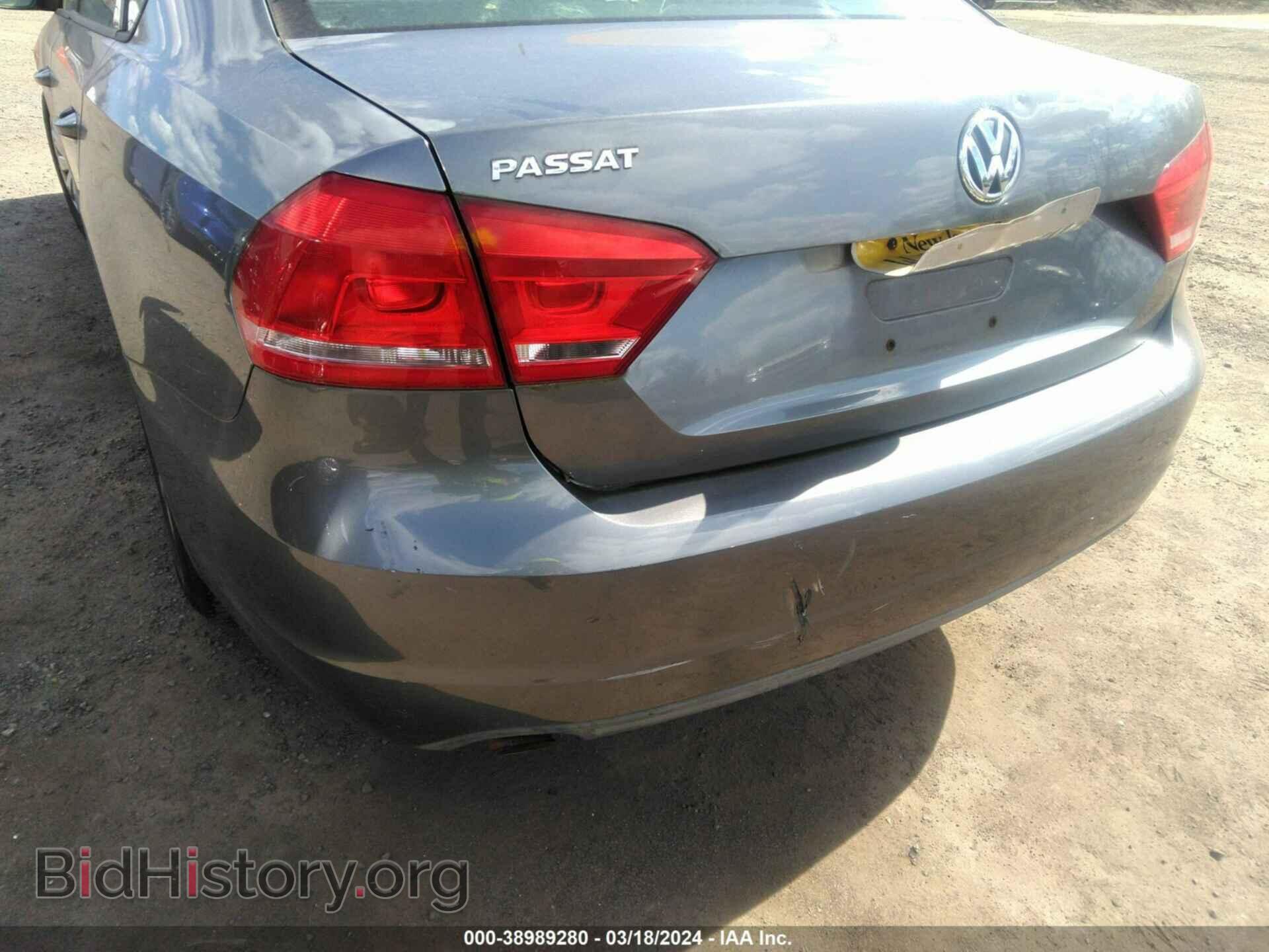 2012 VOLKSWAGEN PASSAT - VIN: 1VWAP7A38CC090225 - Фото 6