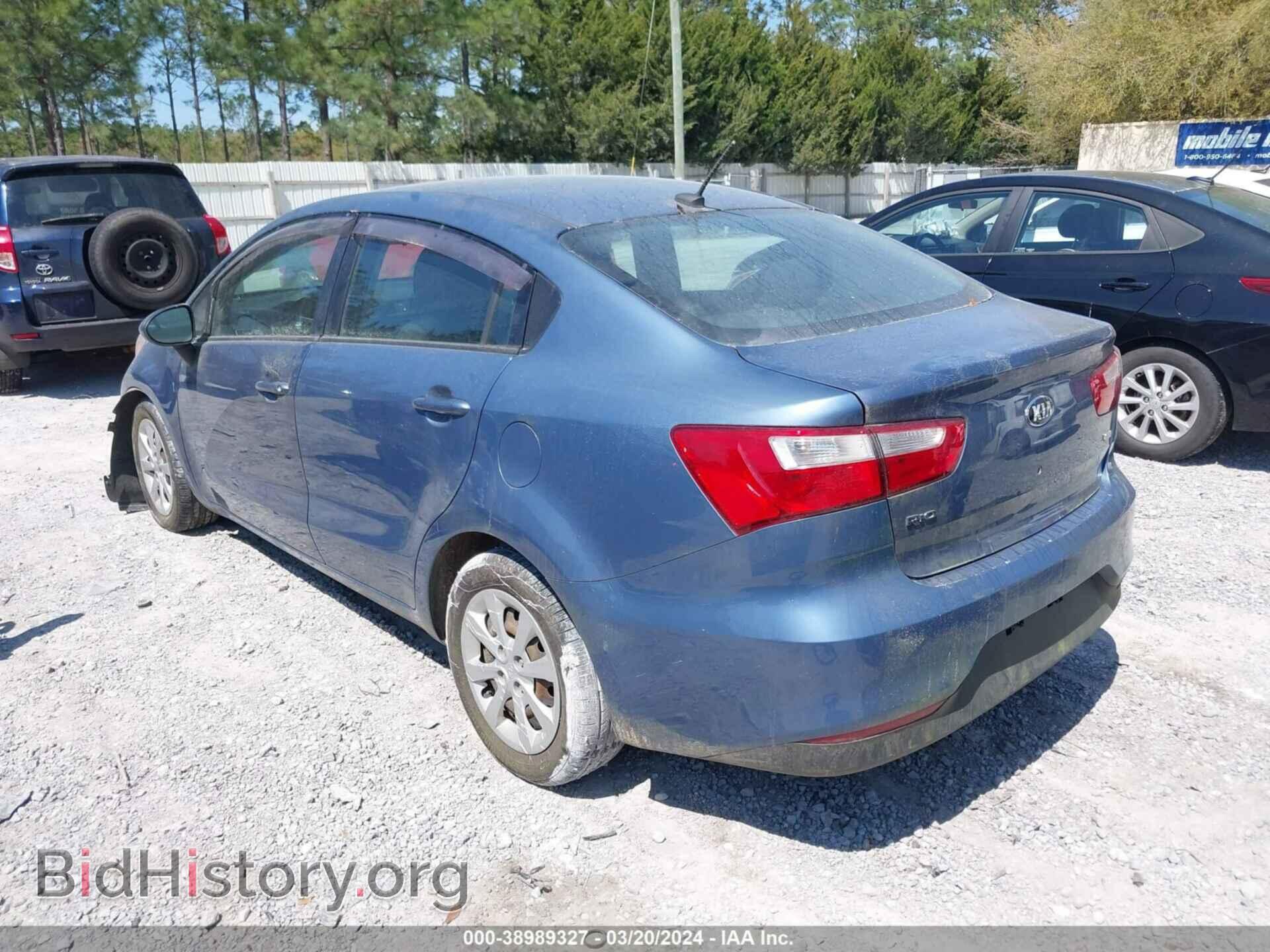2016 KIA RIO - VIN: KNADM4A35G6646693 - Фото 3