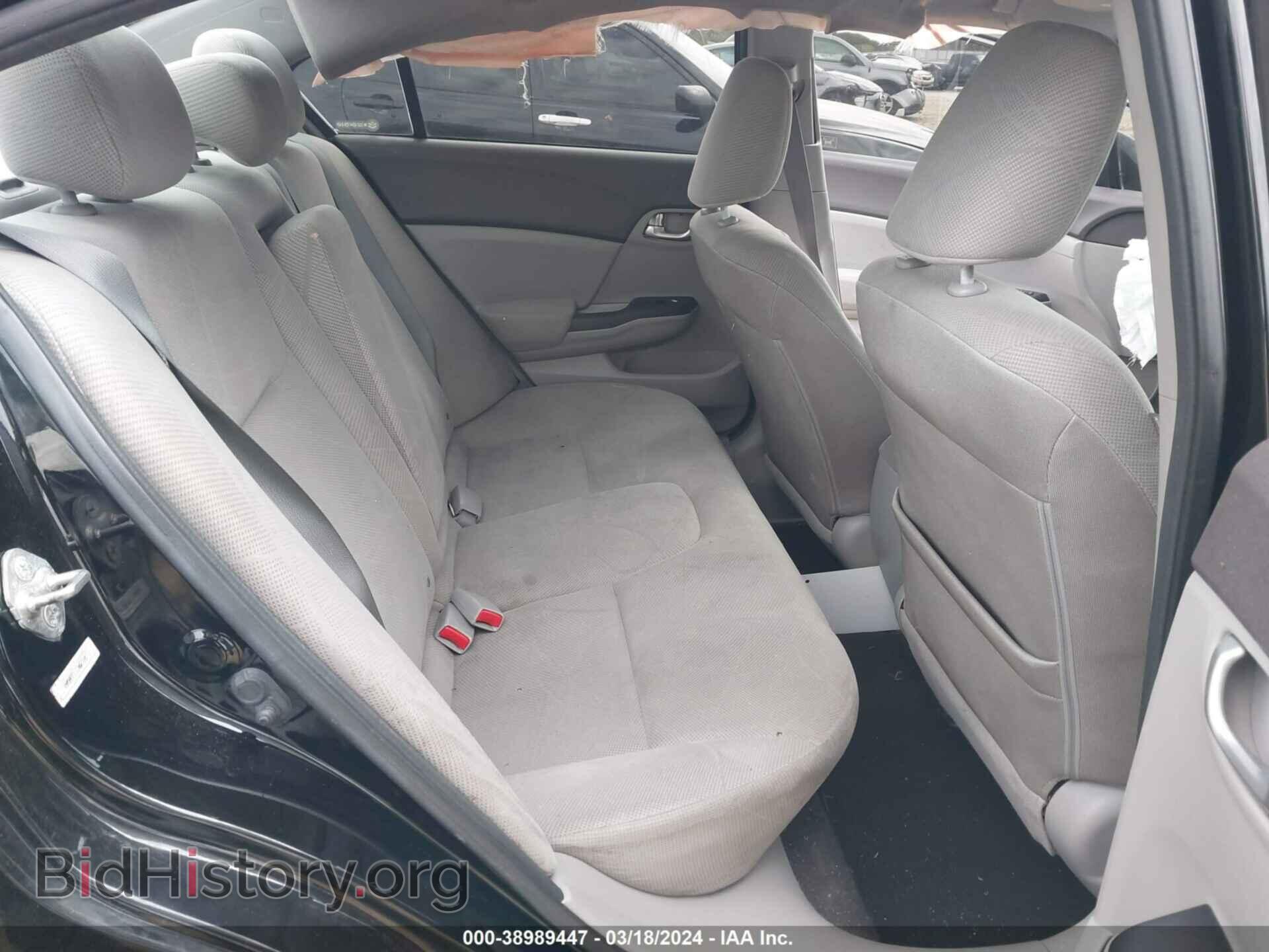 2012 HONDA CIVIC - VIN: 2HGFB2F83CH316698 - Photo 8