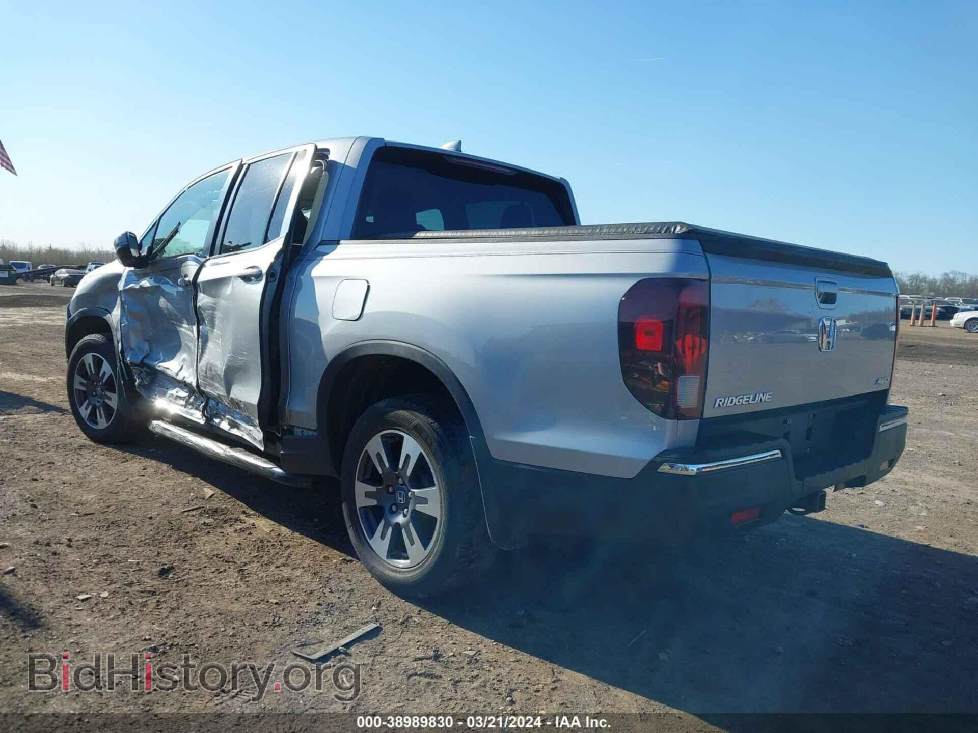 2017 HONDA RIDGELINE - VIN: 5FPYK3F50HB037779 - Фото 3