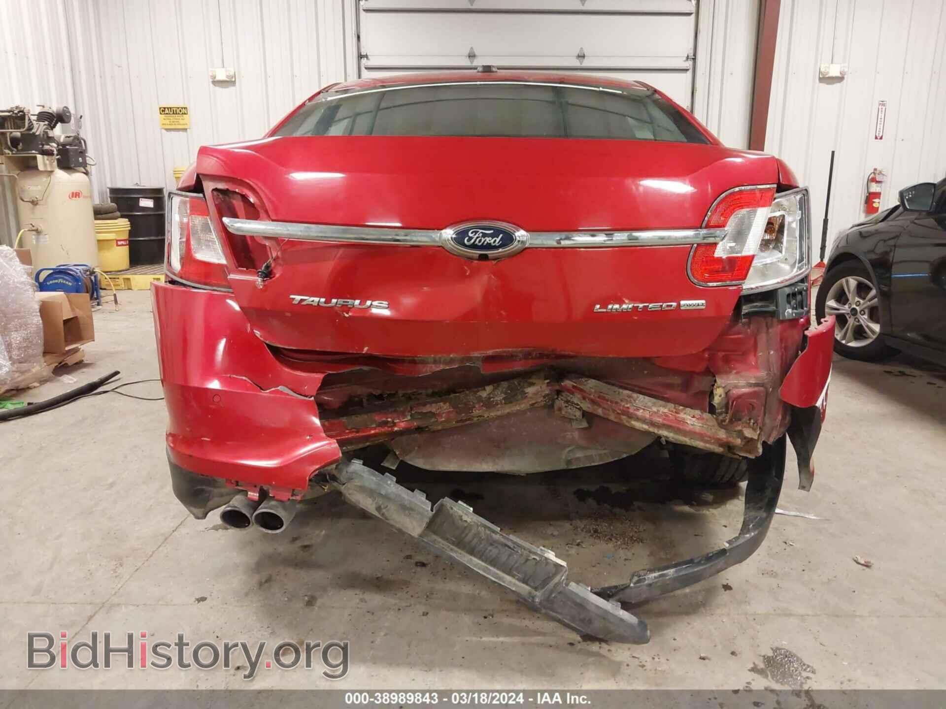 2012 FORD TAURUS - VIN: 1FAHP2JW5CG141919 - Фото 6