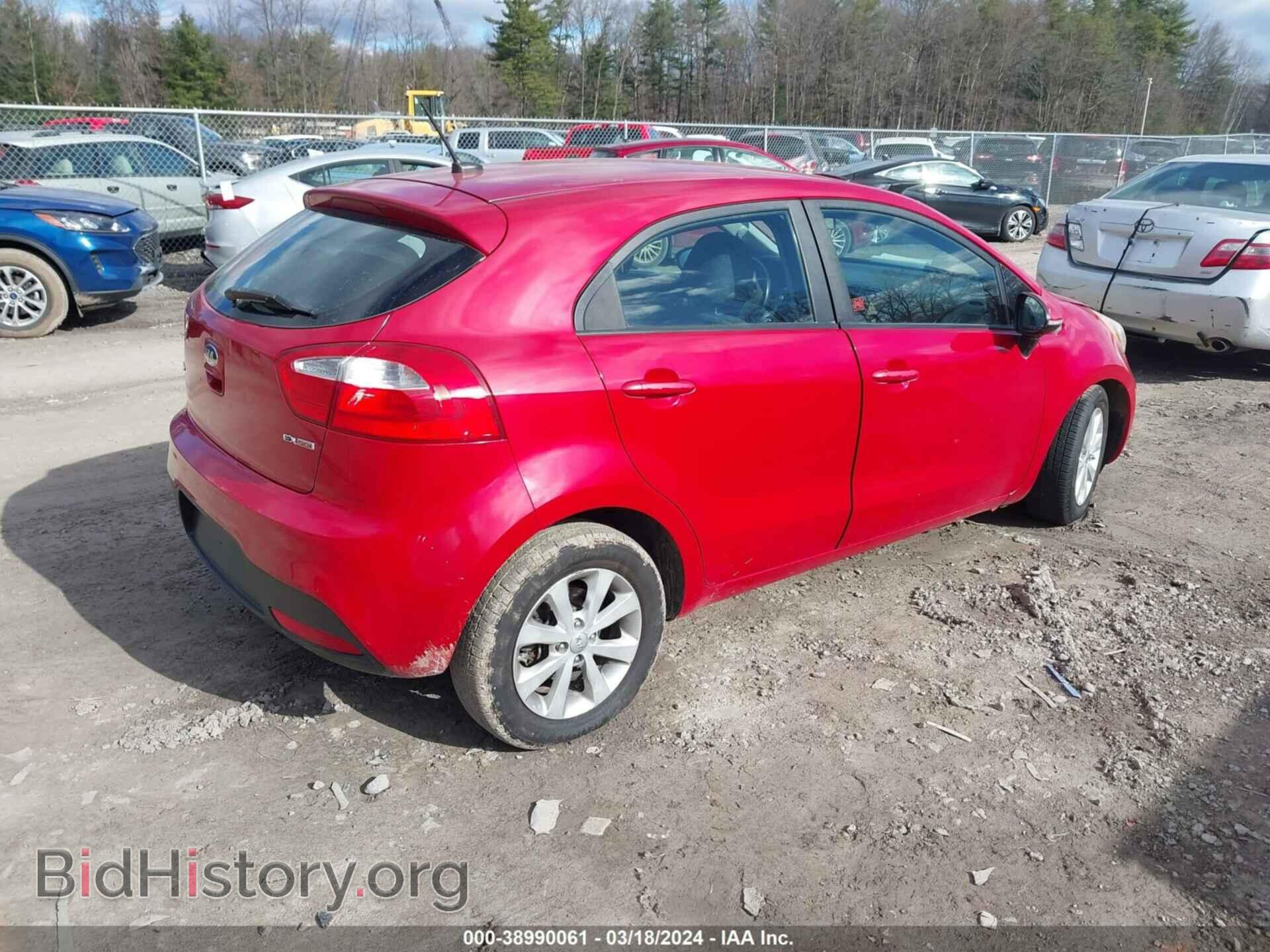2013 KIA RIO - VIN: KNADN5A33D6235517 - Фото 4