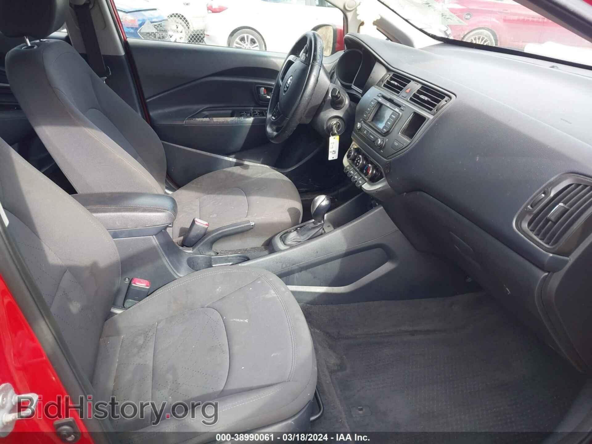 2013 KIA RIO - VIN: KNADN5A33D6235517 - Фото 5