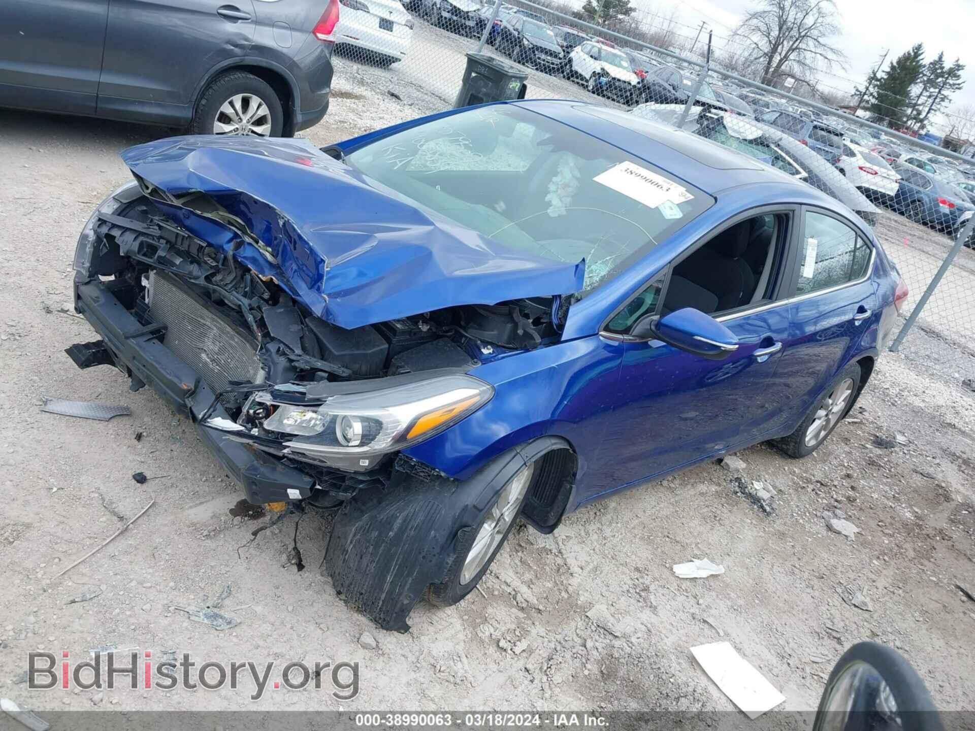 2017 KIA FORTE - VIN: 3KPFL4A78HE036204 - Фото 2