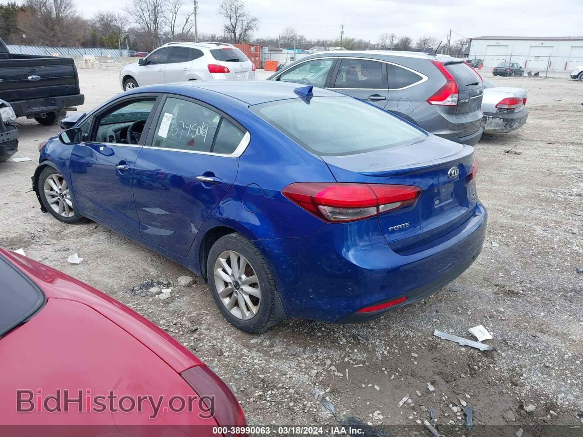 2017 KIA FORTE - VIN: 3KPFL4A78HE036204 - Фото 3