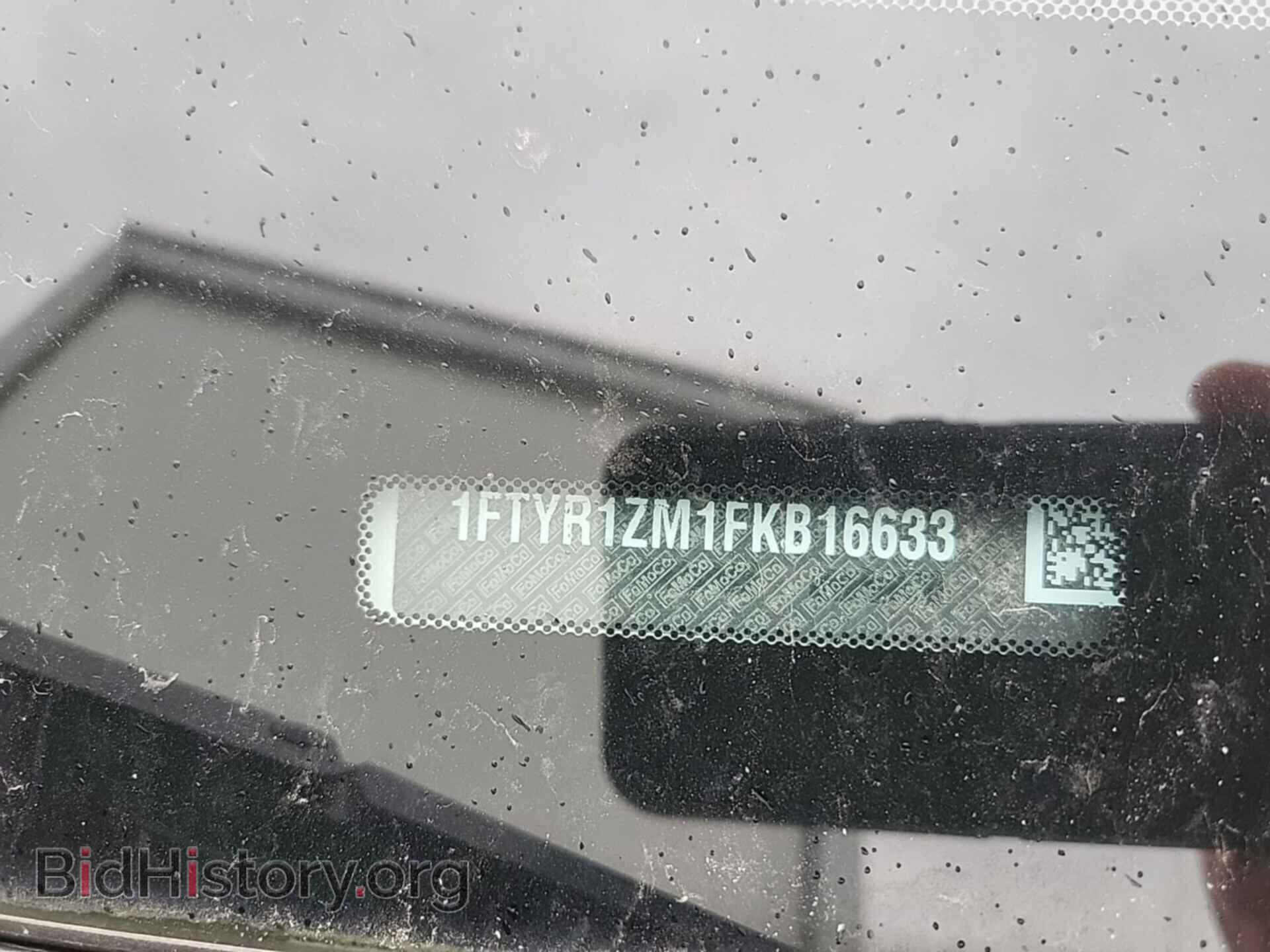 2015 FORD TRANSIT - VIN: 1FTYR1ZM1FKB16633 - Фото 9