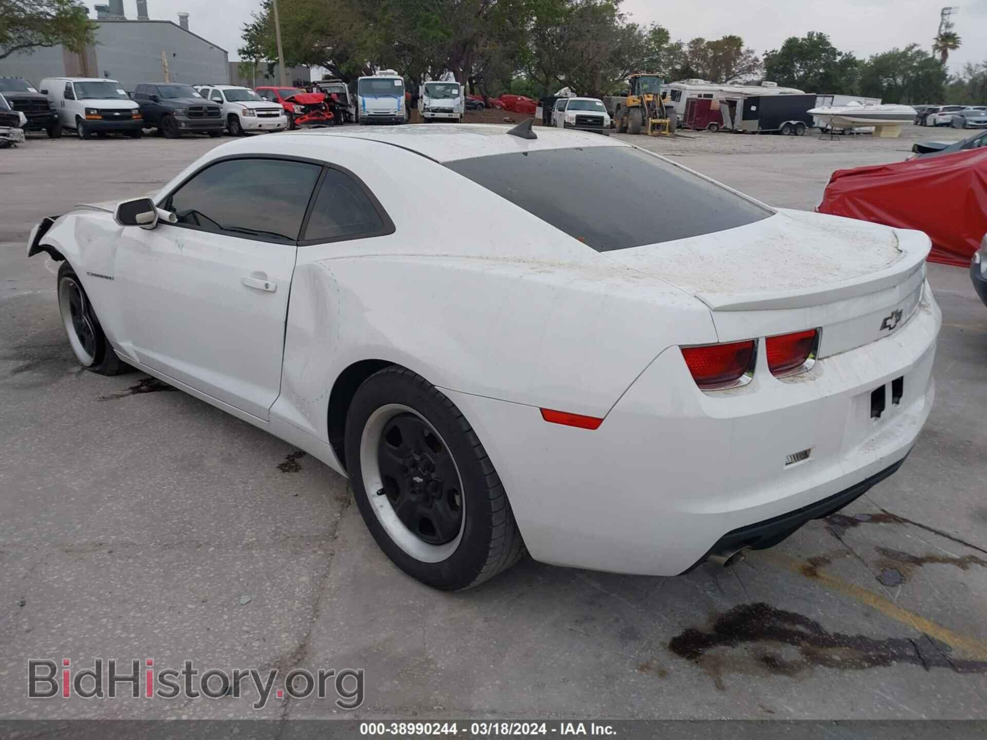 2013 CHEVROLET CAMARO - VIN: 2G1FA1E36D9191055 - Фото 3