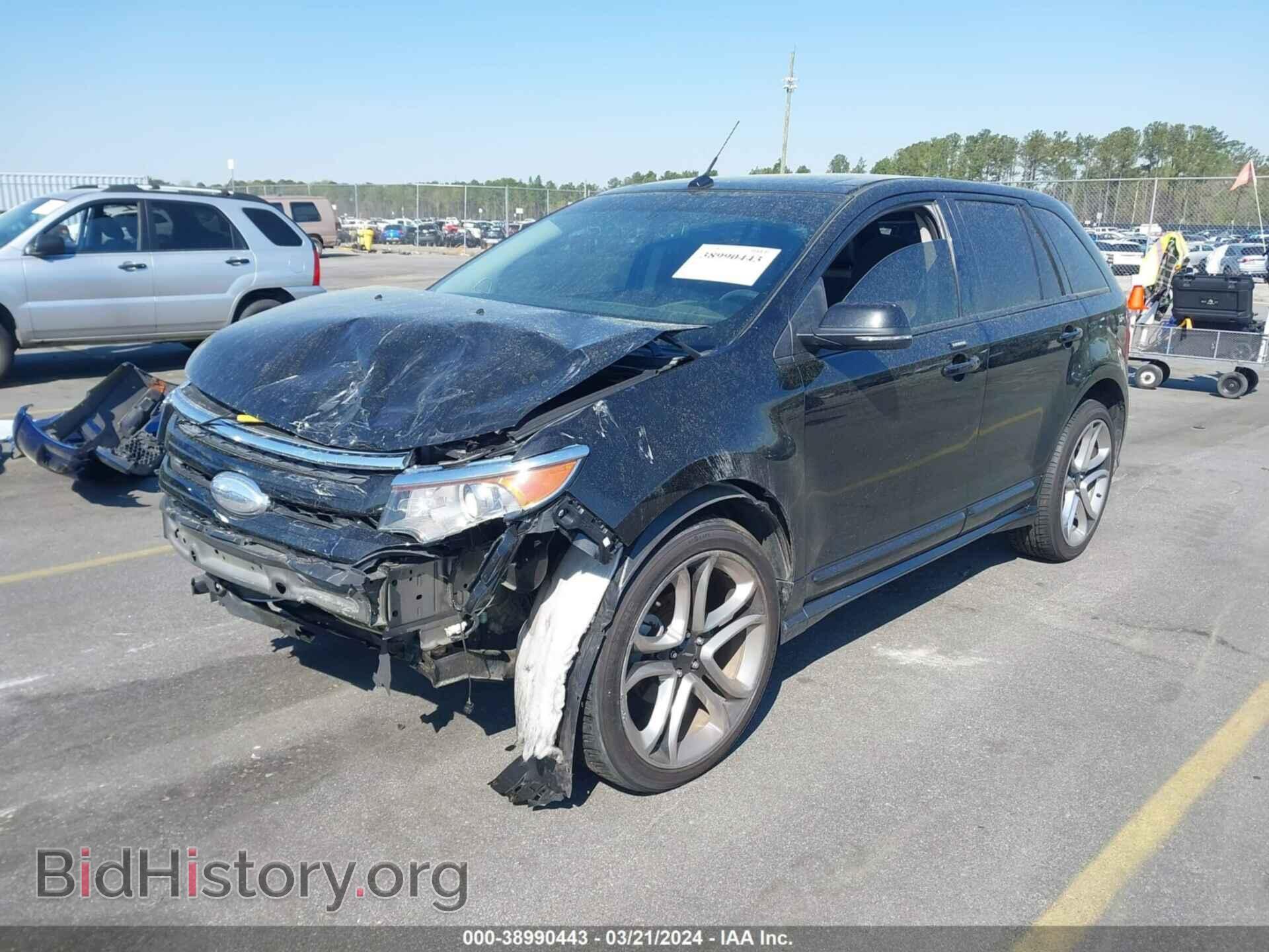 2014 FORD EDGE - VIN: 2FMDK4AK1EBA57649 - Фото 2