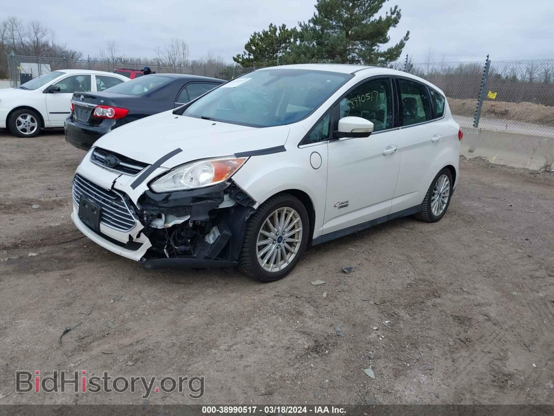 2014 FORD C-MAX ENERGI - VIN: 1FADP5CU6EL520286 - Фото 2