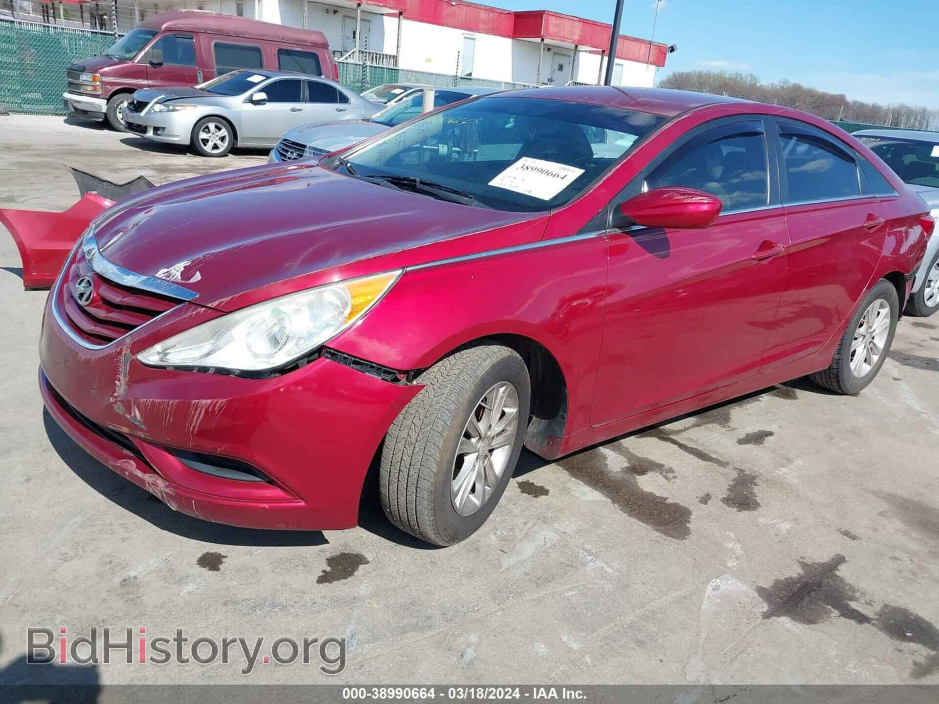 2013 HYUNDAI SONATA - VIN: 5NPEB4AC0DH706247 - Фото 2
