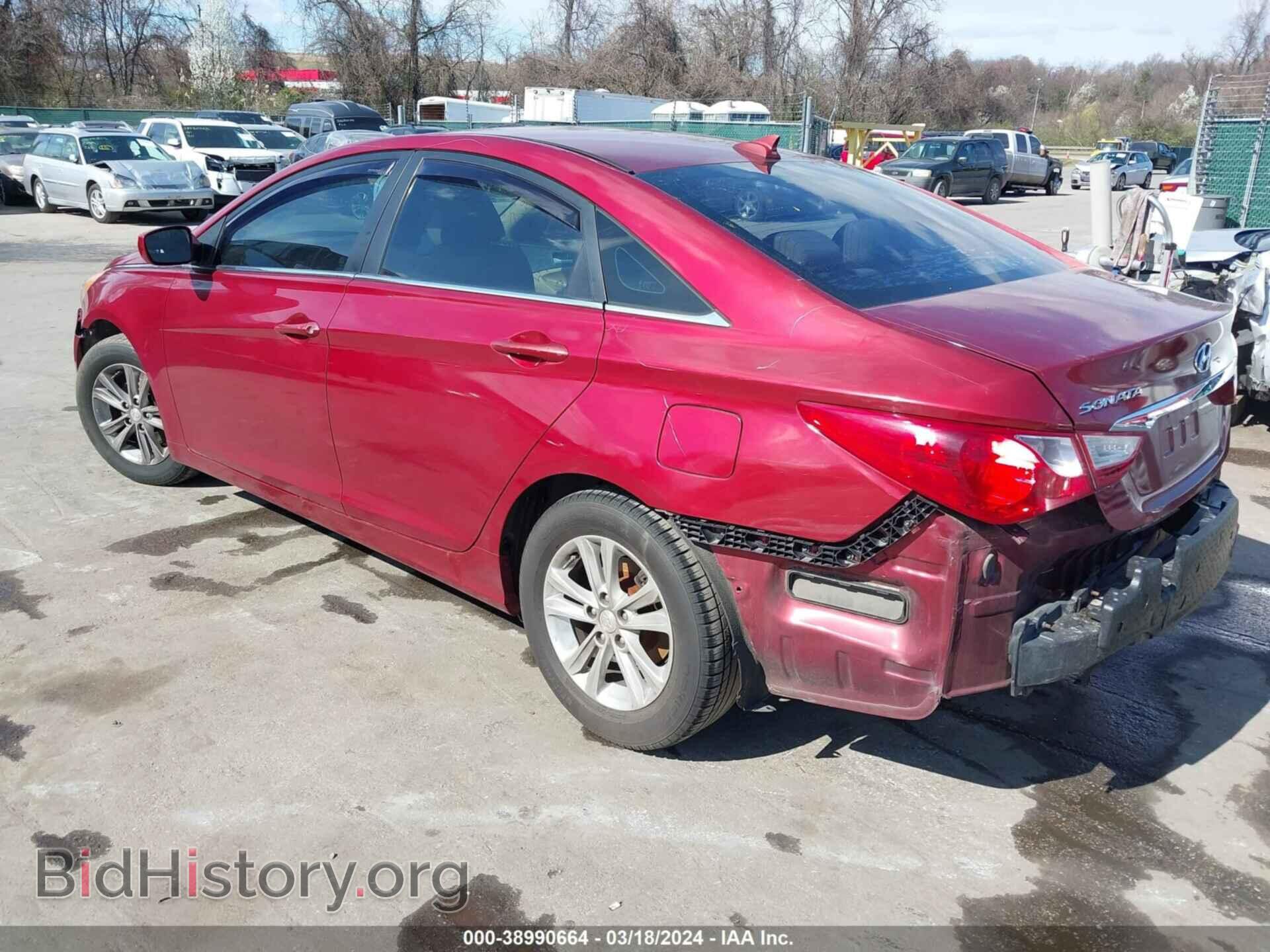 2013 HYUNDAI SONATA - VIN: 5NPEB4AC0DH706247 - Фото 3