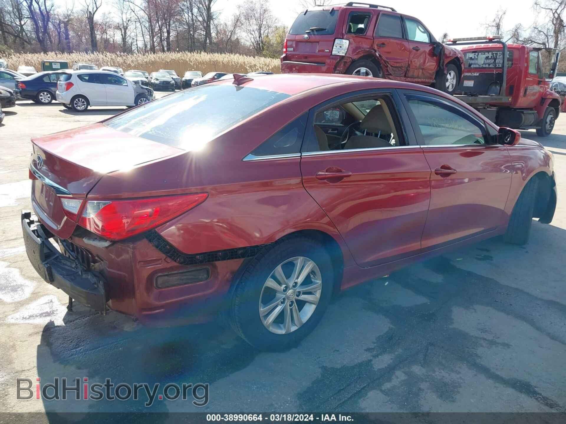 2013 HYUNDAI SONATA - VIN: 5NPEB4AC0DH706247 - Фото 4