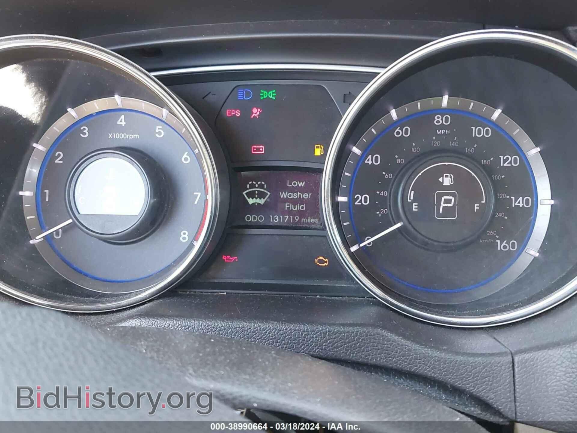 2013 HYUNDAI SONATA - VIN: 5NPEB4AC0DH706247 - Фото 7