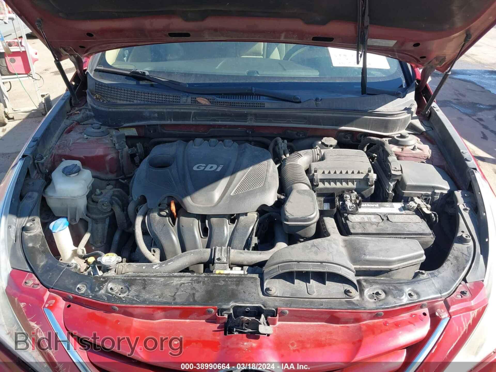 2013 HYUNDAI SONATA - VIN: 5NPEB4AC0DH706247 - Фото 10