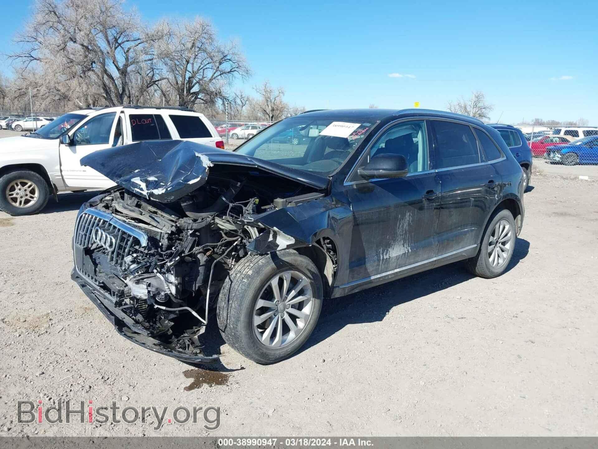 2014 AUDI Q5 - VIN: WA1CFAFP6EA006225 - Фото 2