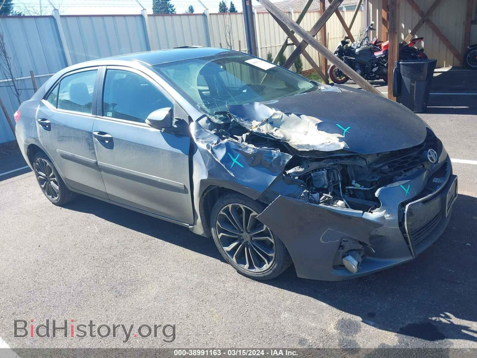 Фотография 2T1BURHE4FC247683 - TOYOTA COROLLA 2015