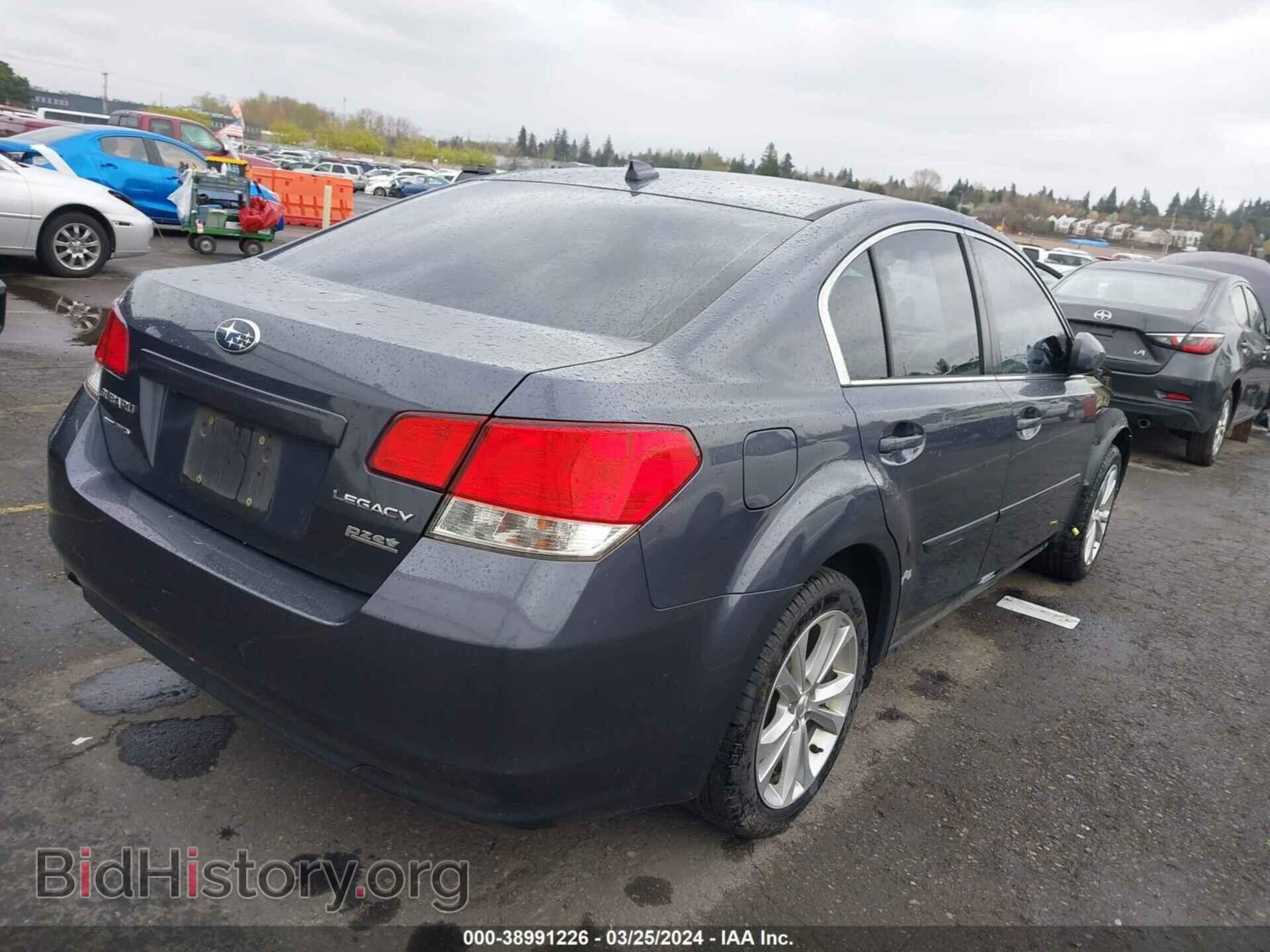 2014 SUBARU LEGACY - VIN: 4S3BMBN60E3015657 - Фото 4