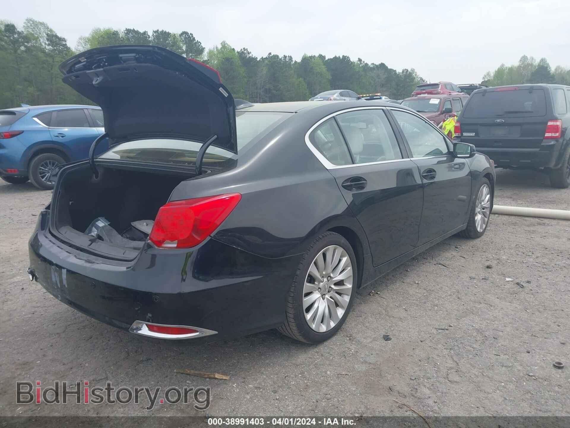2014 ACURA RLX - VIN: JH4KC1F97EC003848 - Фото 4