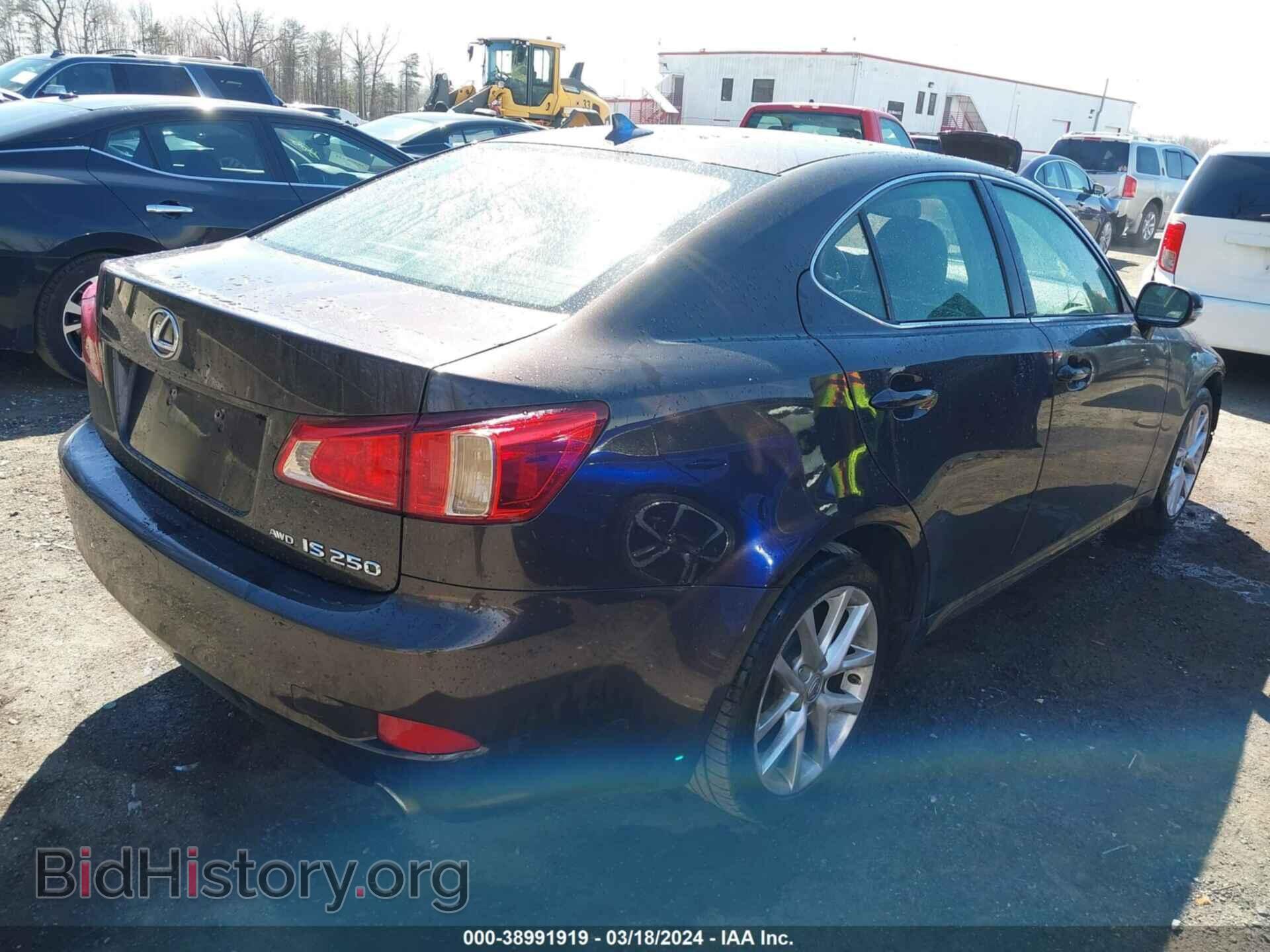 2012 LEXUS IS 250 - VIN: JTHCF5C25C5053353 - Фото 4