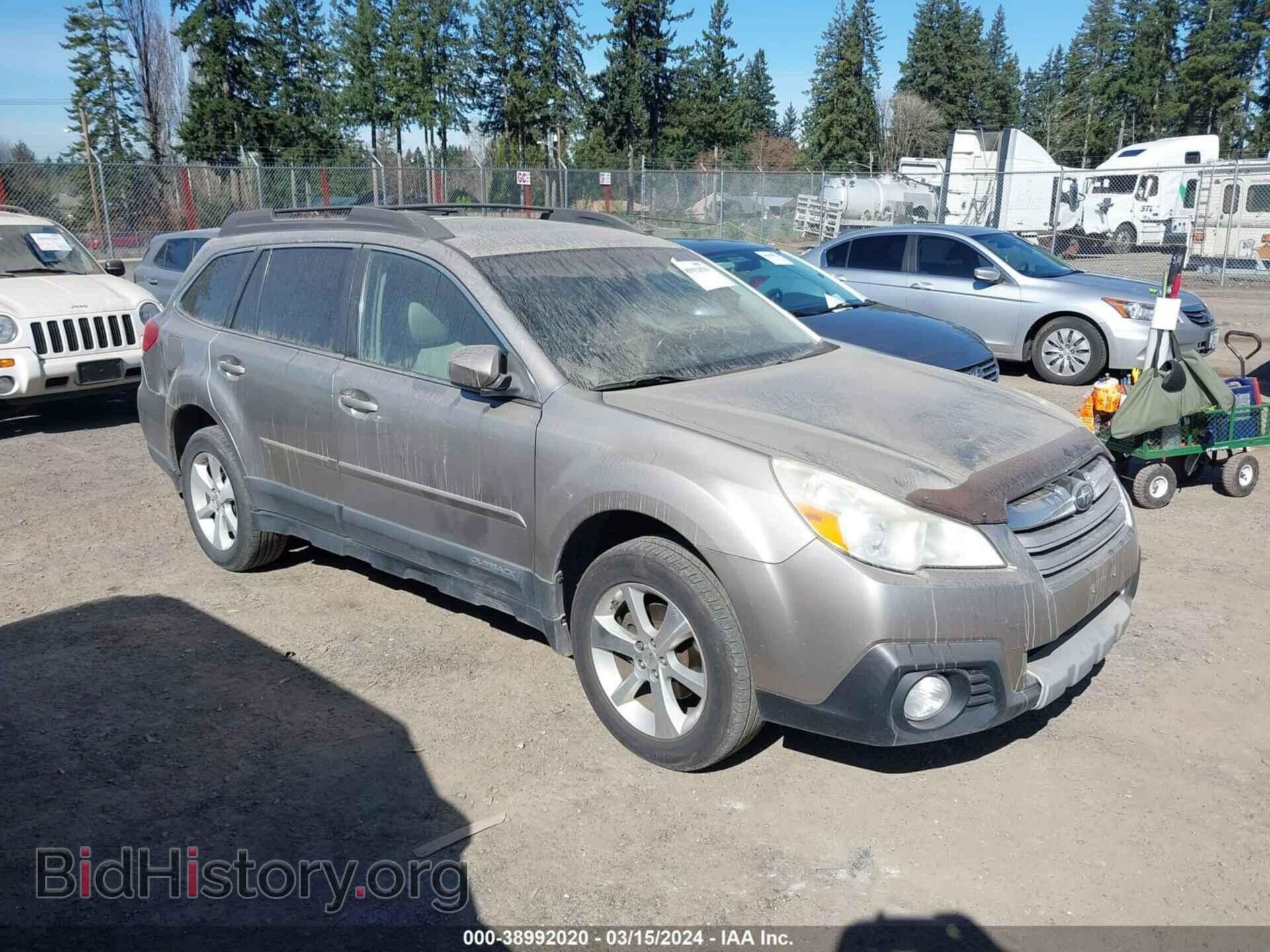 Фотография 4S4BRBLC1E3242586 - SUBARU OUTBACK 2014