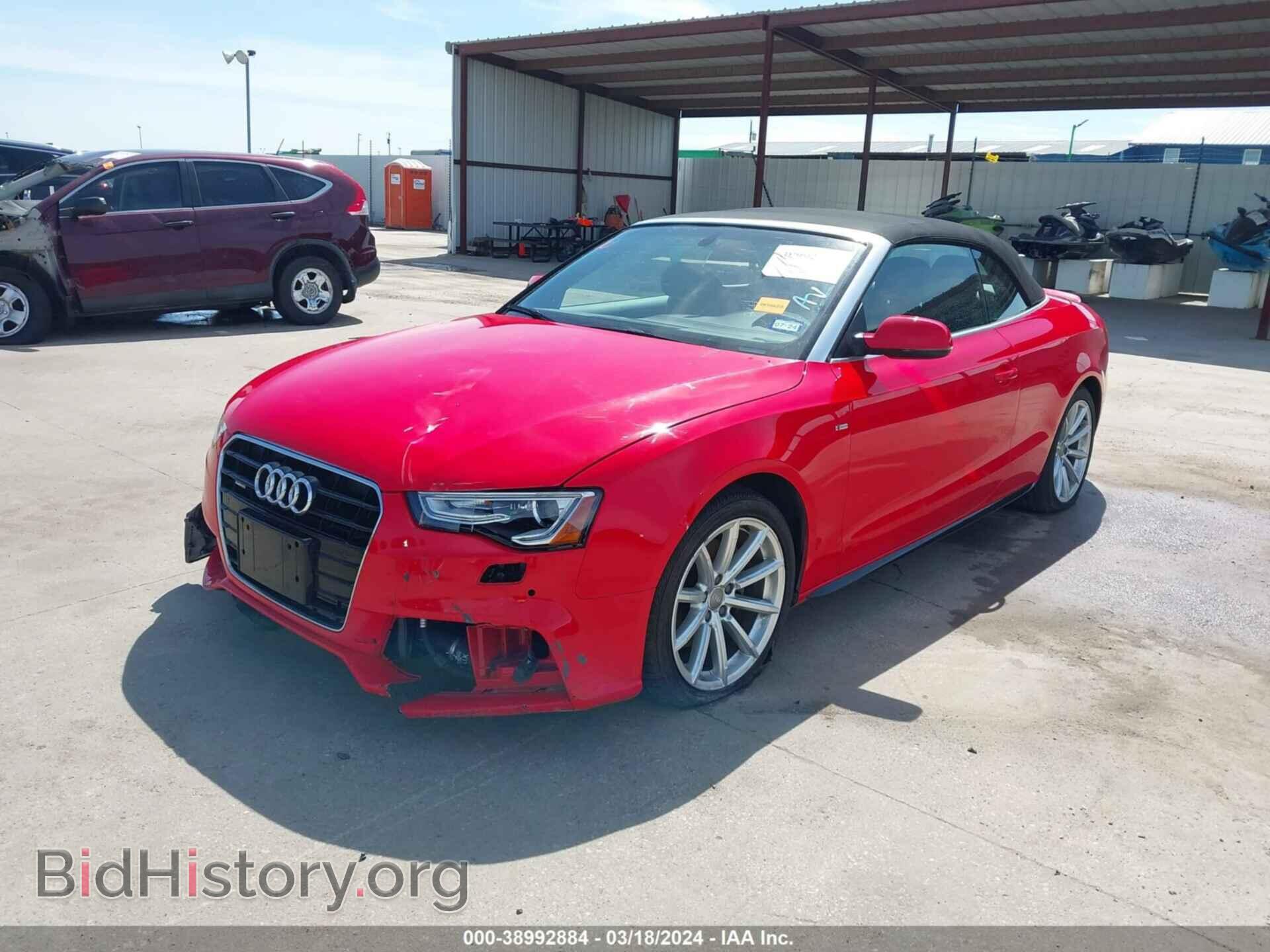 2017 AUDI A5 - VIN: WAUD2AFH3HN001055 - Фото 2